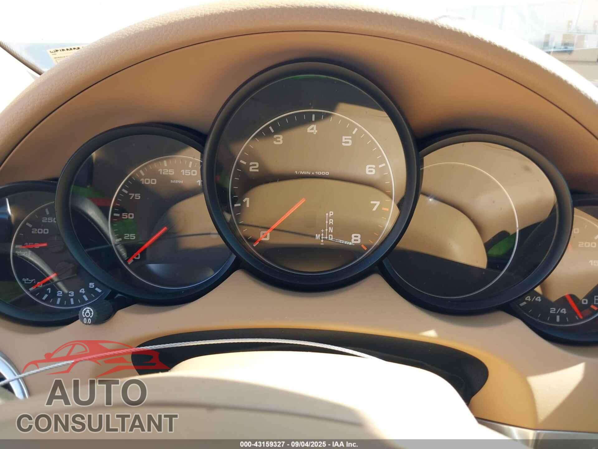 PORSCHE CAYENNE 2012 - WP1AA2A21CLA04993