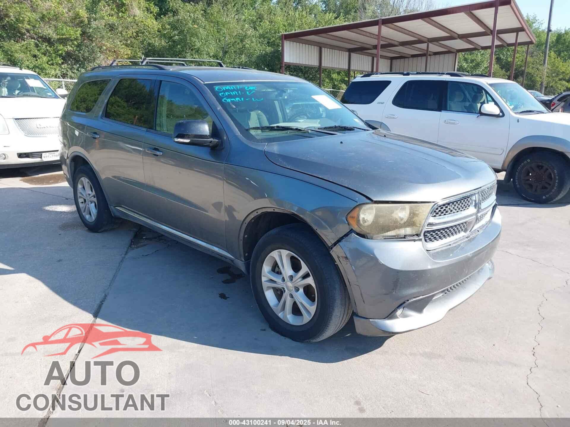 DODGE DURANGO 2011 - 1D4RD4GG2BC708342