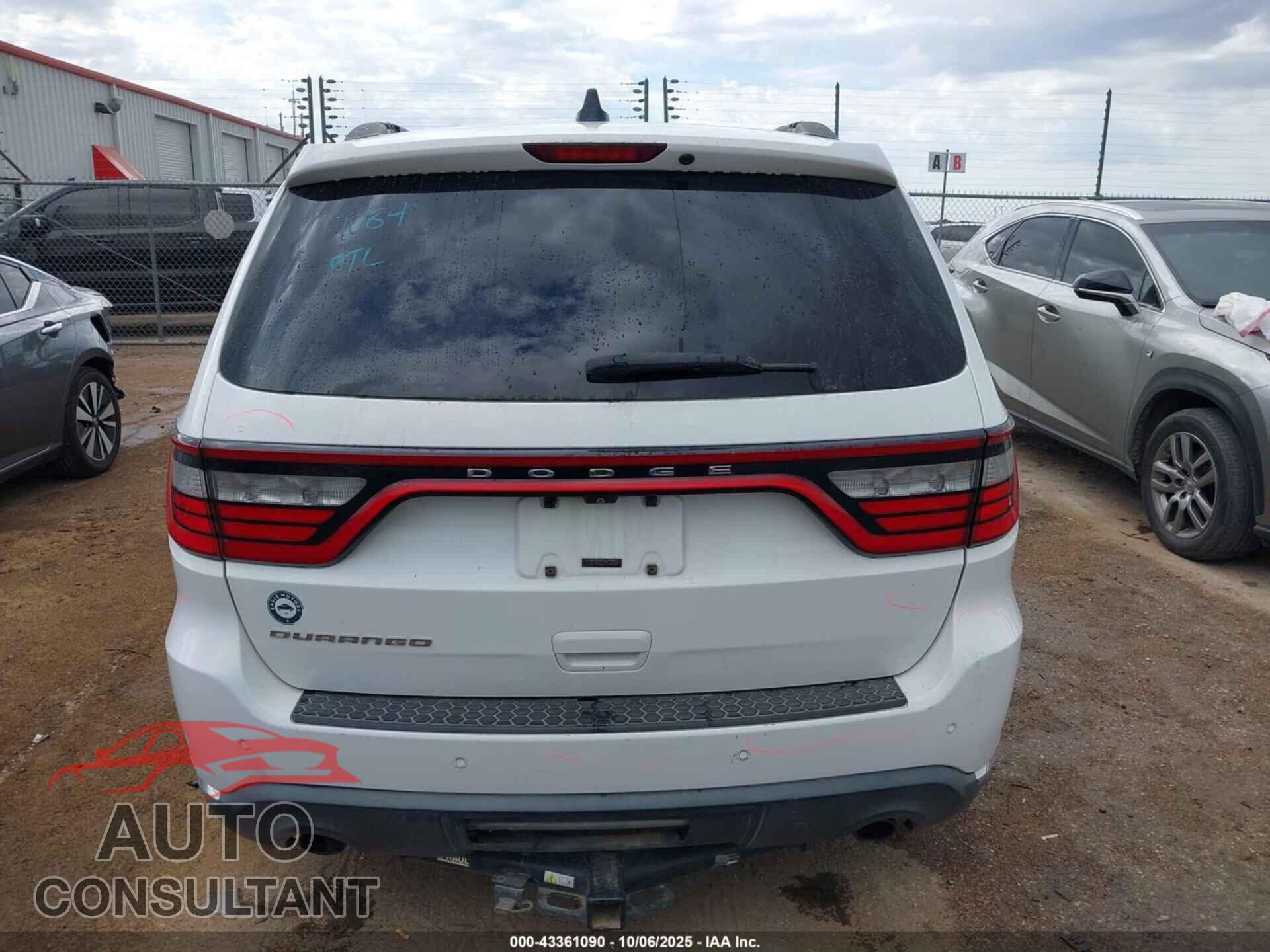 DODGE DURANGO 2015 - 1C4RDHAG1FC127904