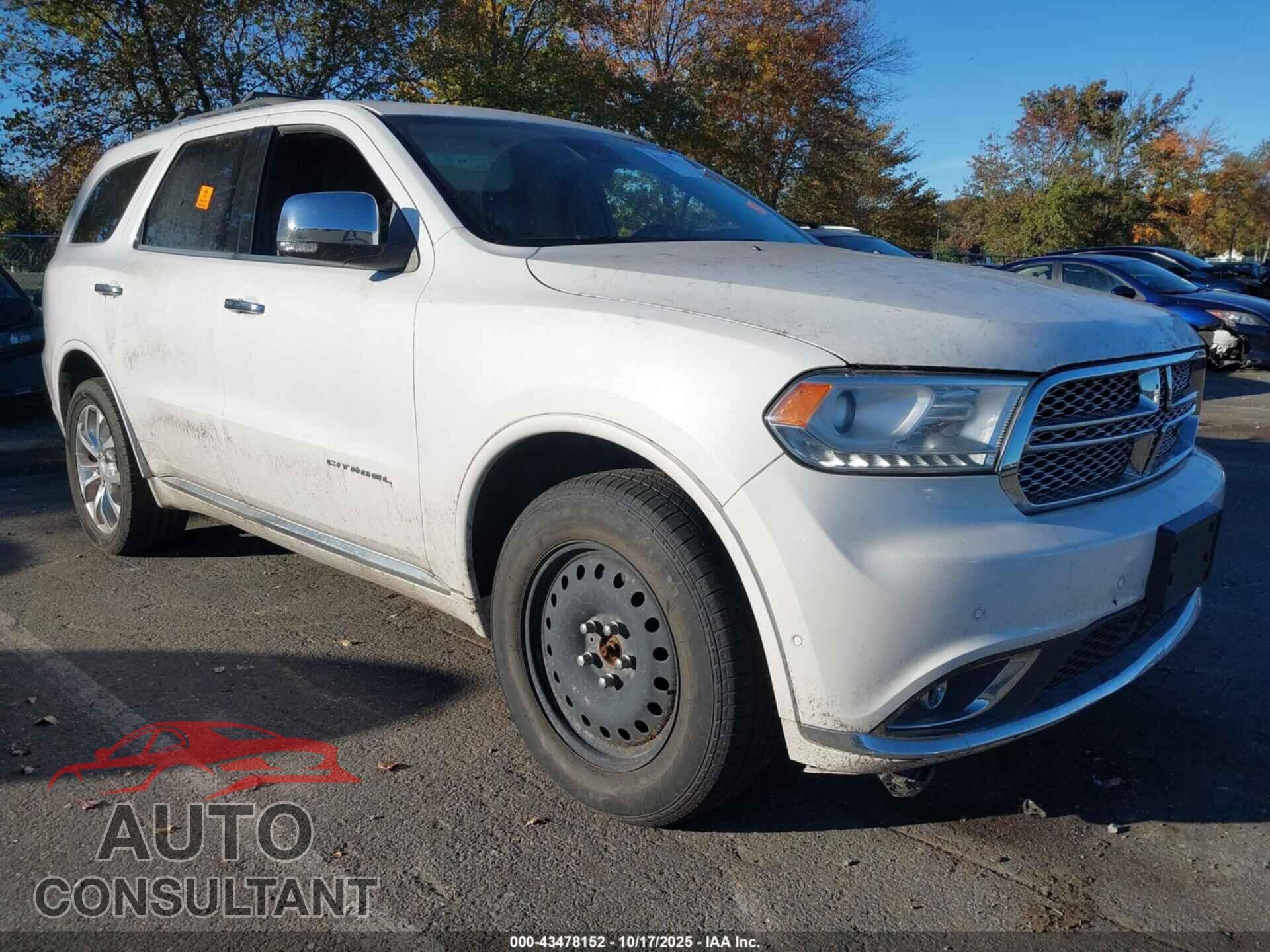 DODGE DURANGO 2018 - 1C4SDJET8JC101647