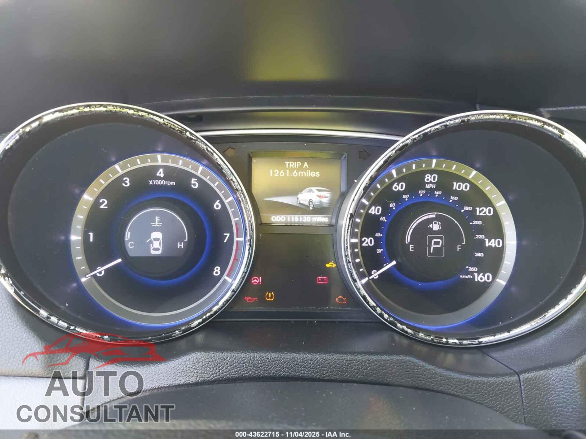HYUNDAI SONATA 2014 - 5NPEC4AC8EH902872