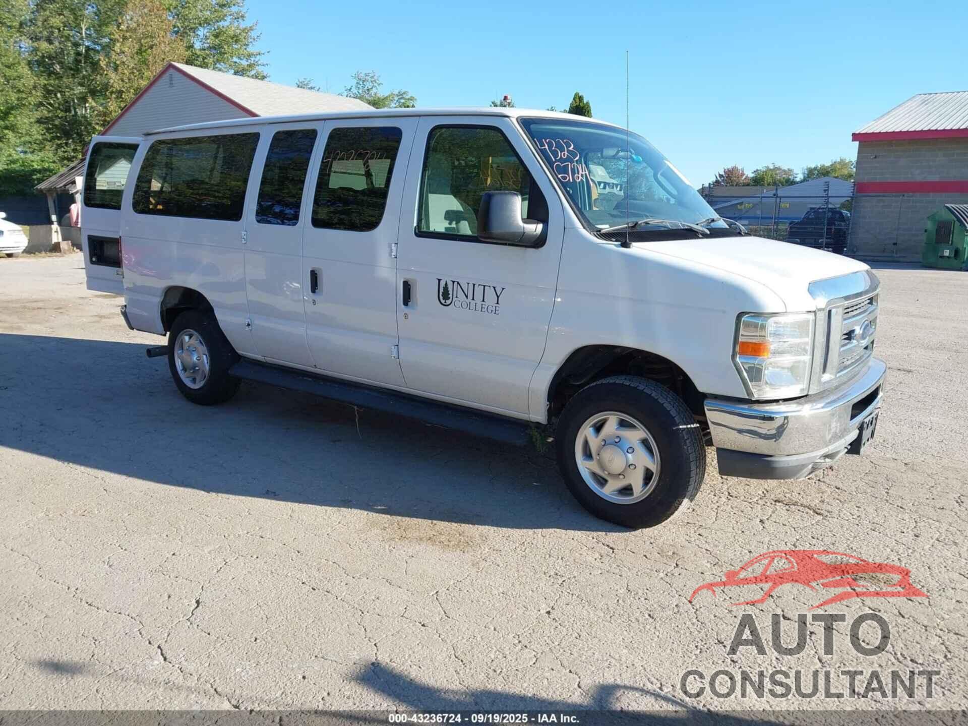 FORD E-350 SUPER DUTY 2012 - 1FBNE3BL9CDA10804