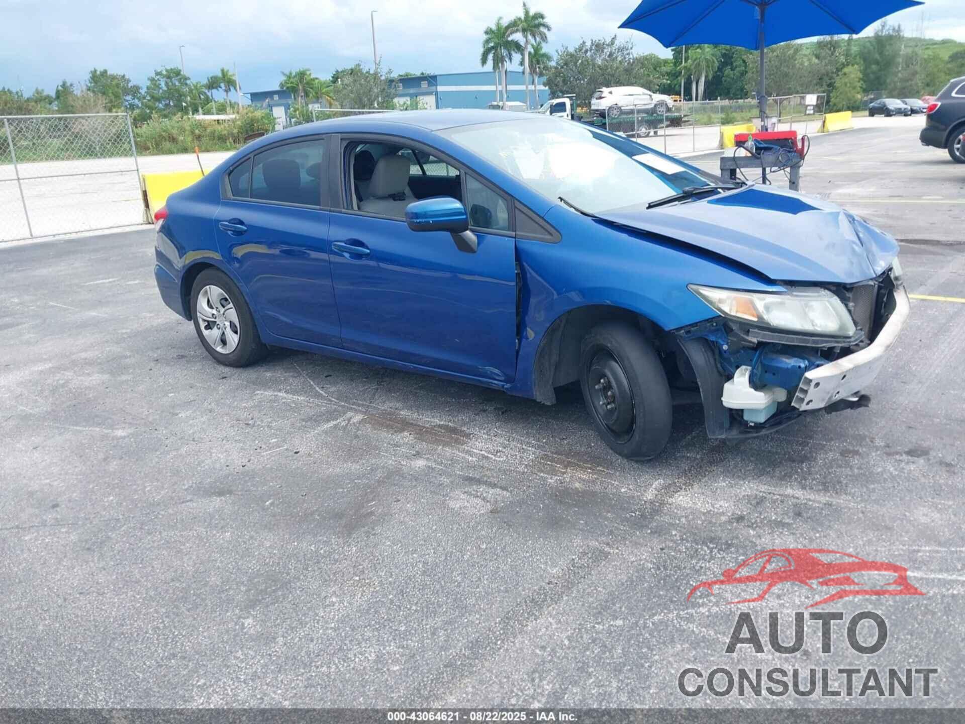 HONDA CIVIC 2014 - 19XFB2F59EE023116