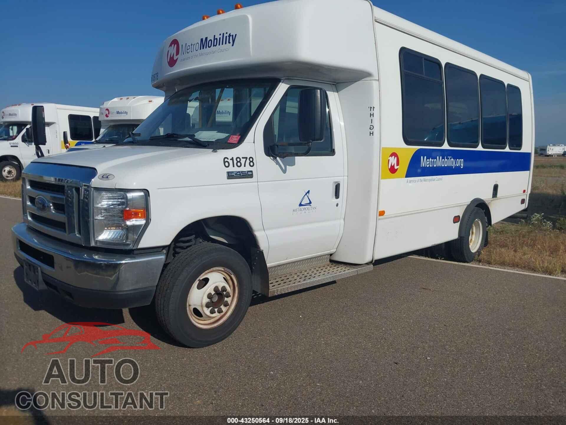 FORD E-450 CUTAWAY 2019 - 1FDFE4FS1KDC56683