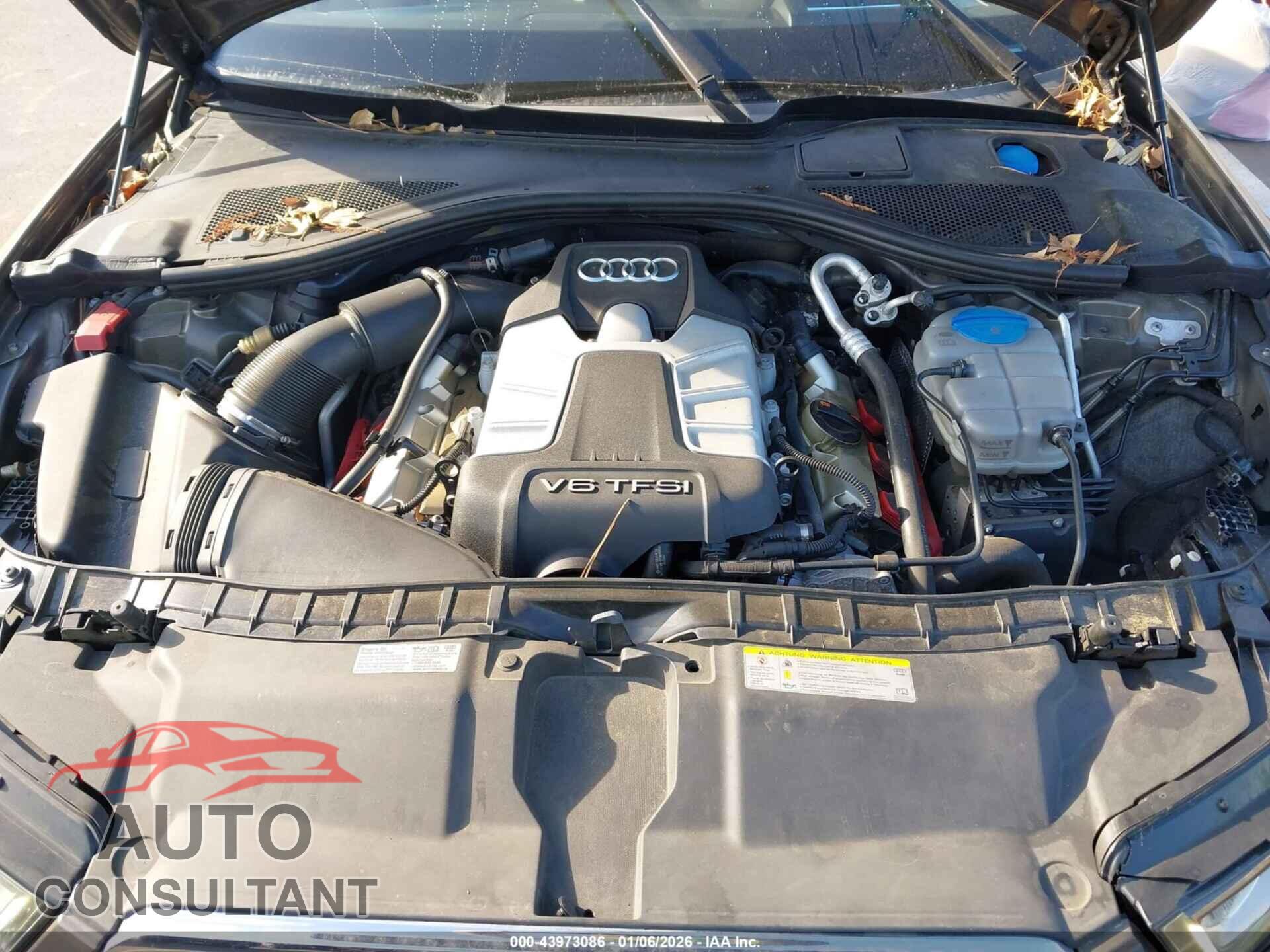 AUDI A6 2013 - WAUJGBFC5DN090135