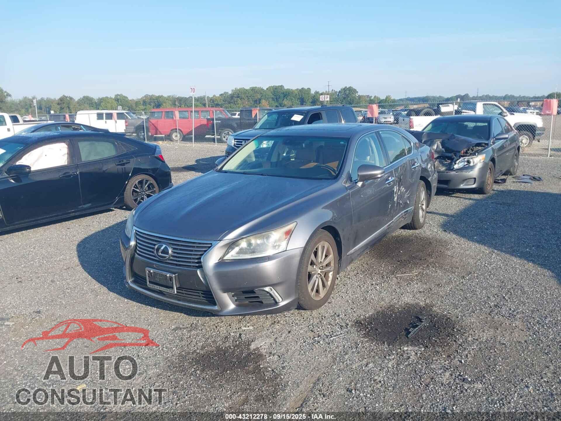 LEXUS LS 460 2013 - JTHCL5EFXD5017779