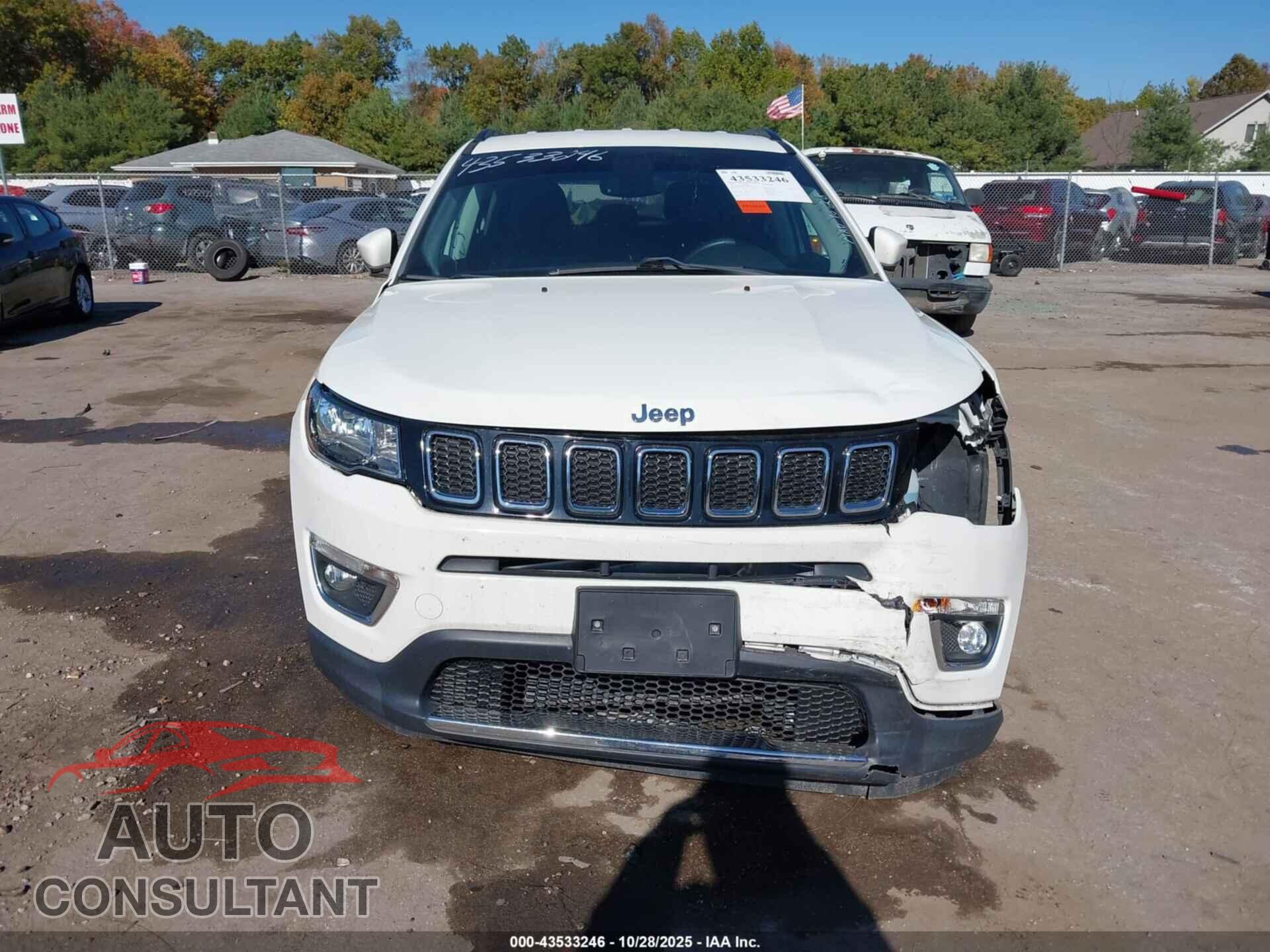JEEP COMPASS 2019 - 3C4NJDCB7KT620678