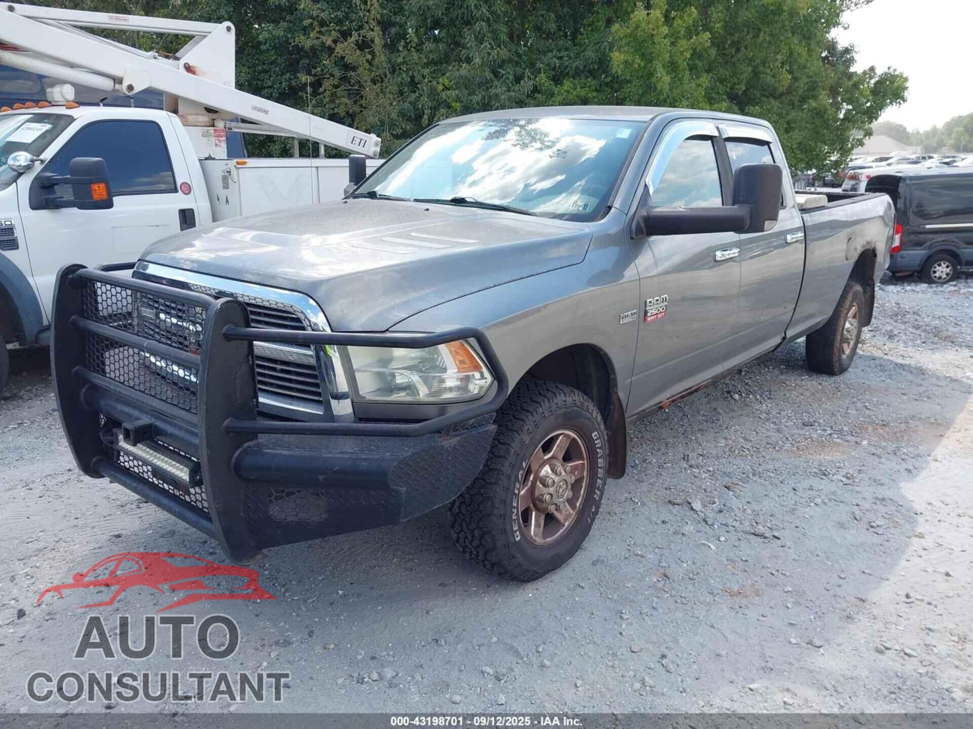 DODGE RAM 2500 2010 - 3D7TT2CT4AG122014