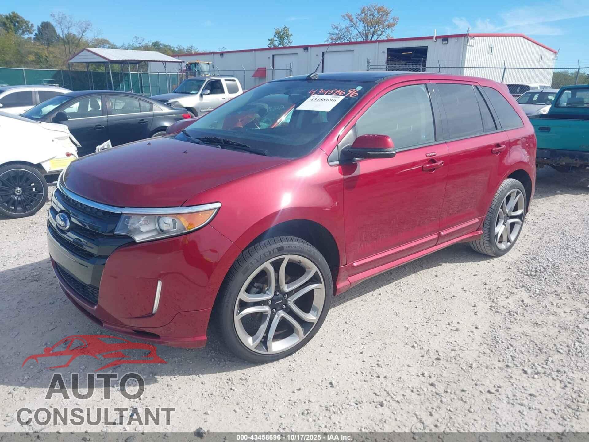 FORD EDGE 2013 - 2FMDK4AK2DBC65456