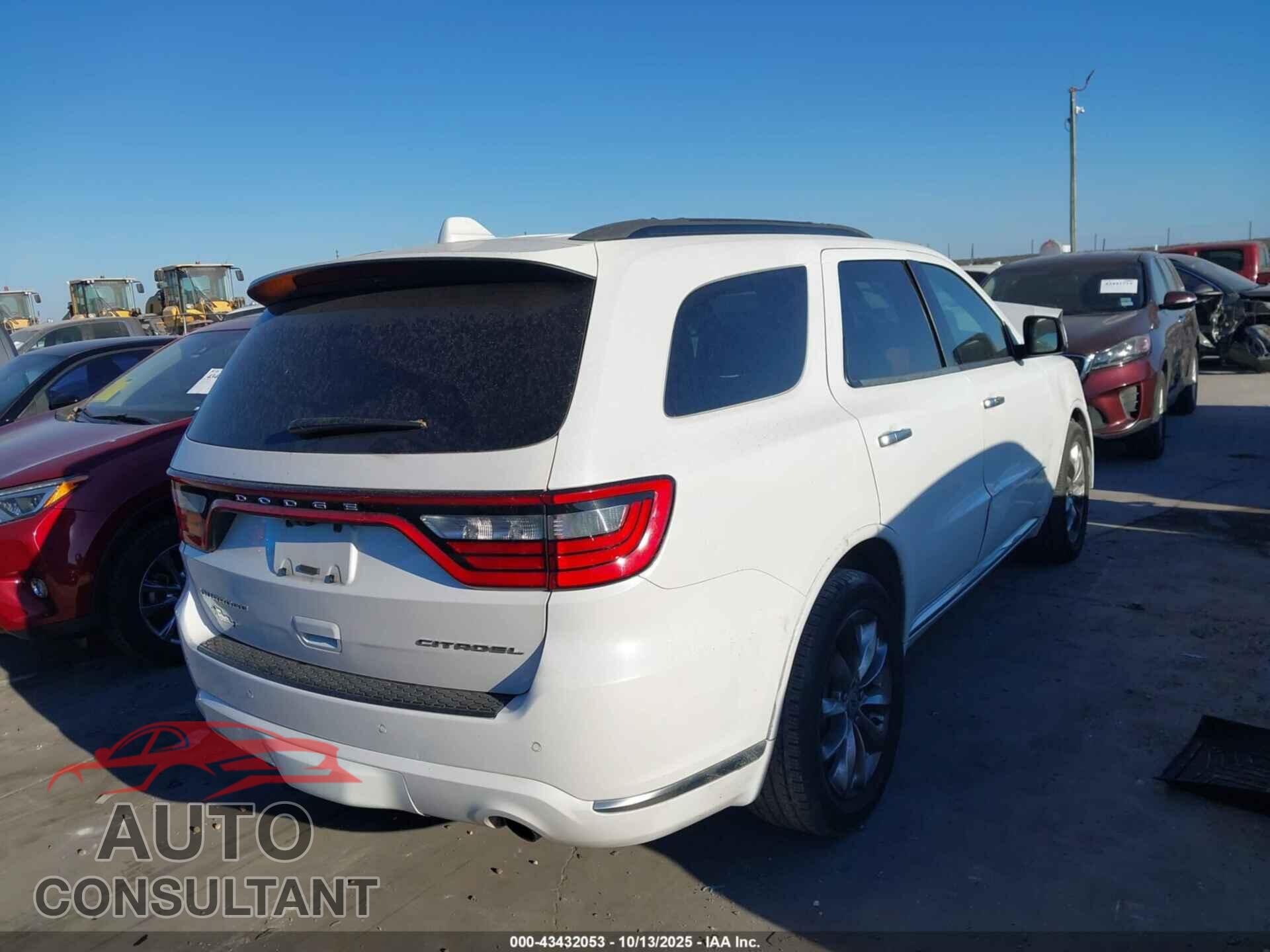 DODGE DURANGO 2021 - 1C4RDHEG0MC818638