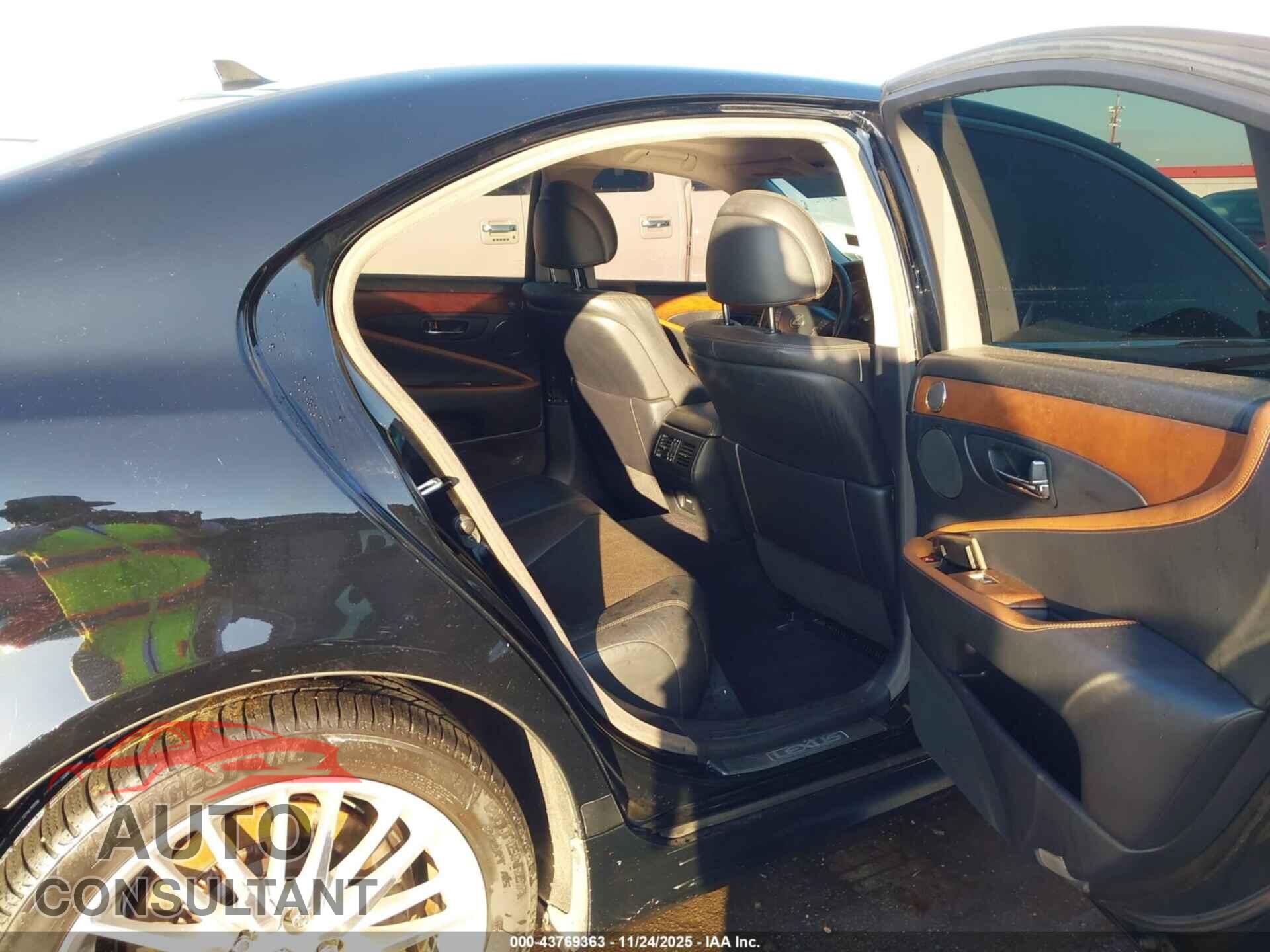 LEXUS LS 460 2010 - JTHBL5EF8A5098482