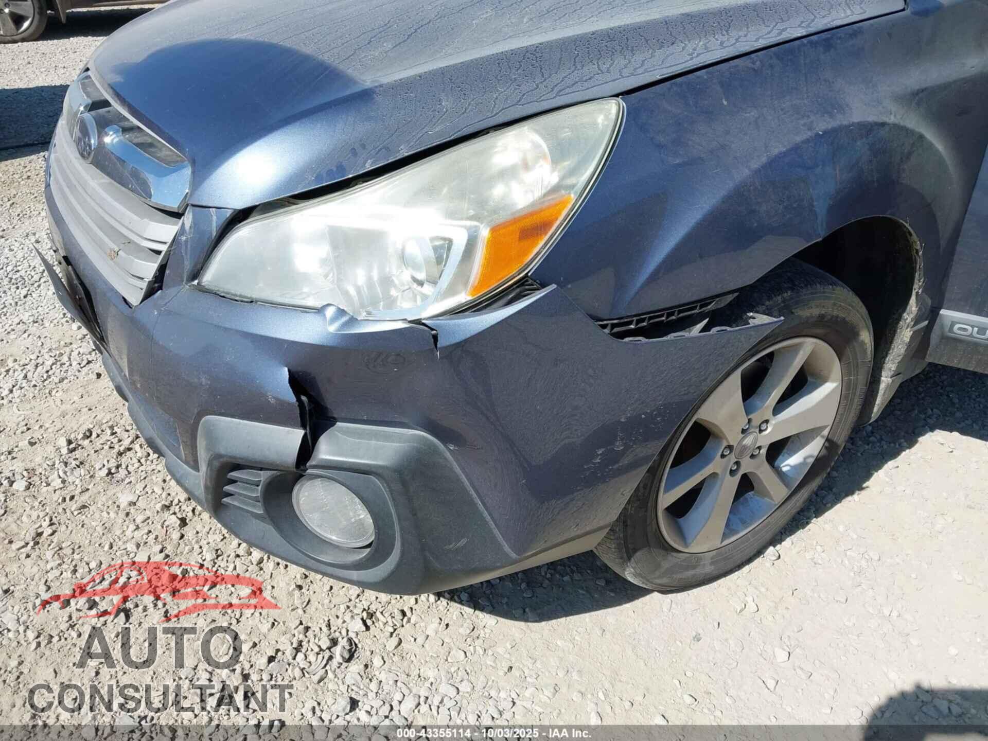 SUBARU OUTBACK 2014 - 4S4BRBDC8E3284087