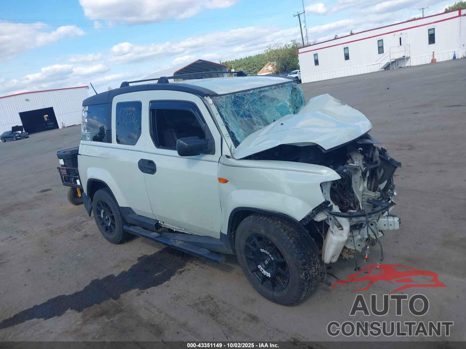 HONDA ELEMENT 2010 - 5J6YH2H70AL001443