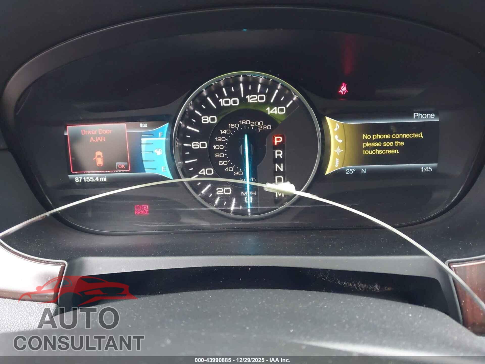 FORD EDGE 2011 - 2FMDK4KC9BBB43486