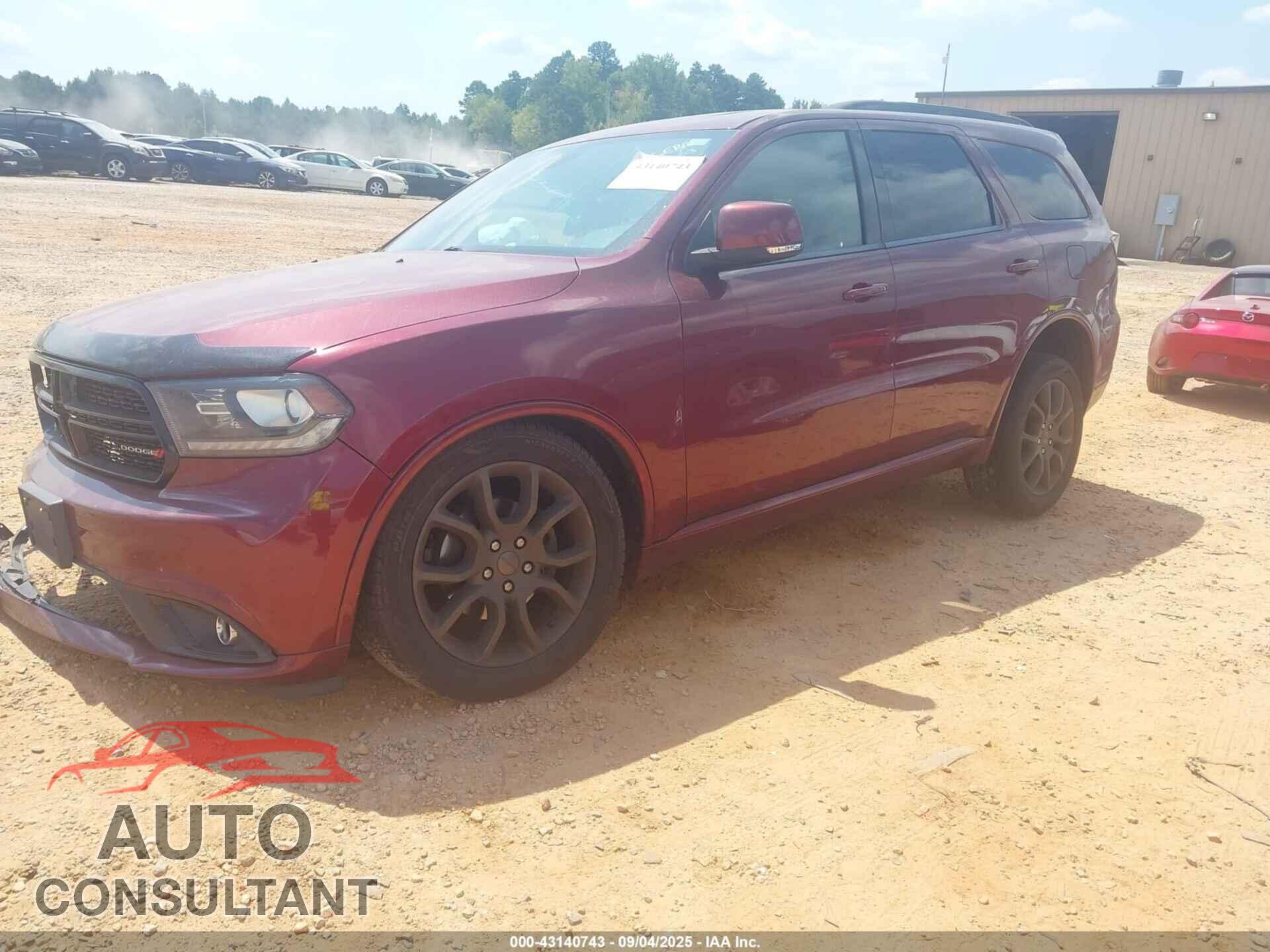 DODGE DURANGO 2017 - 1C4RDJDG2HC848240