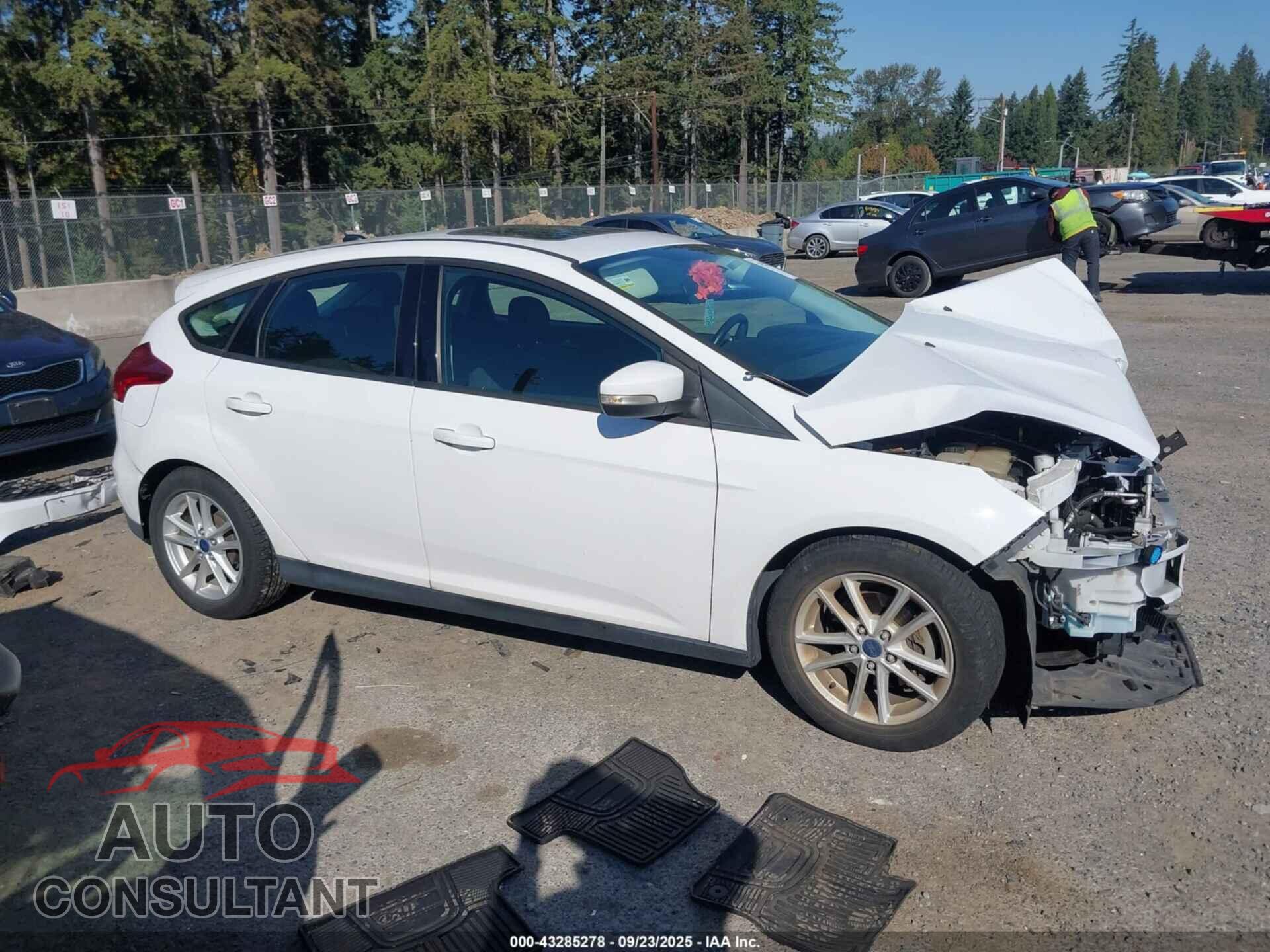 FORD FOCUS 2016 - 1FADP3K29GL306576