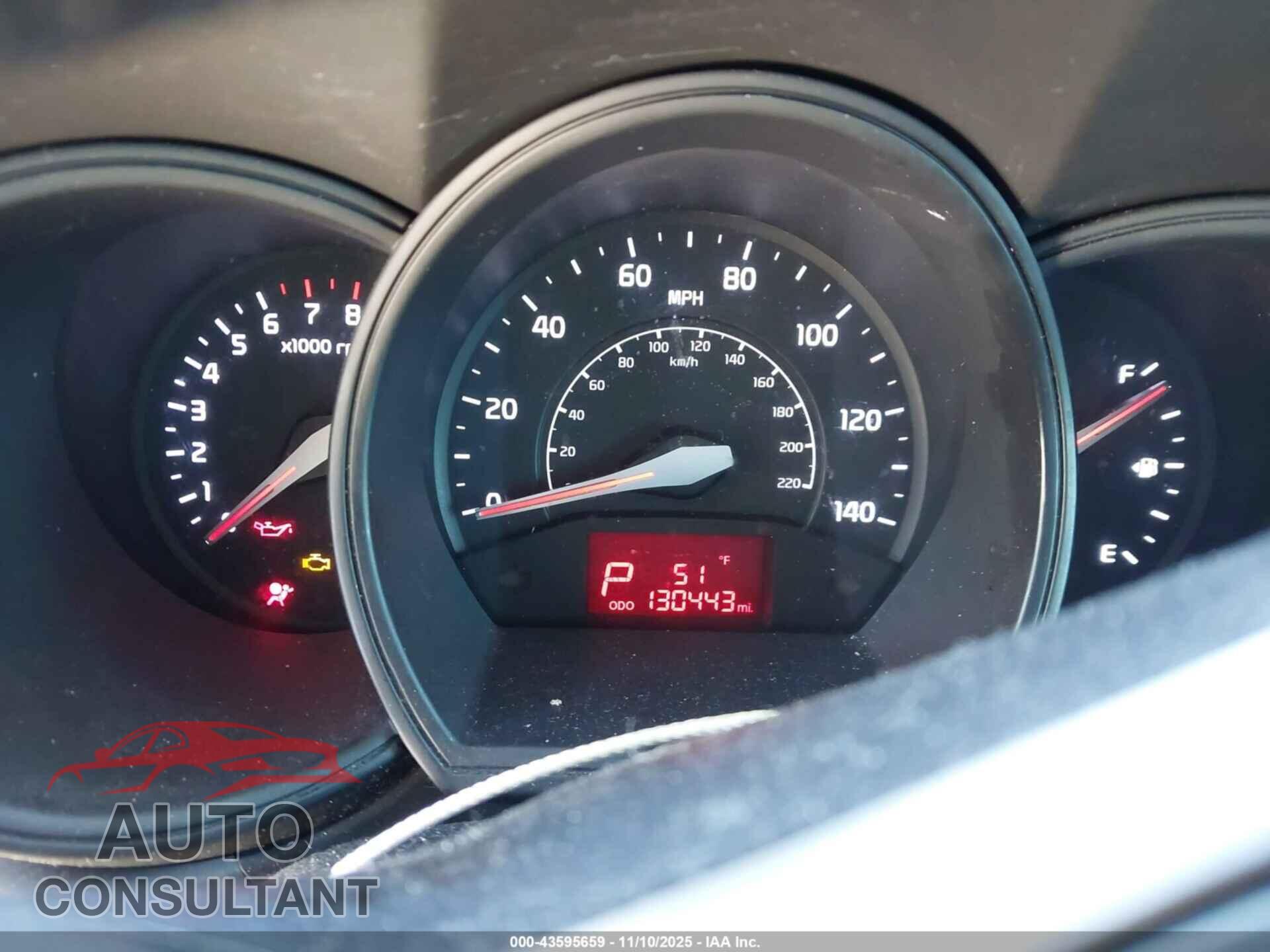 KIA RIO5 2012 - KNADN5A37C6080906