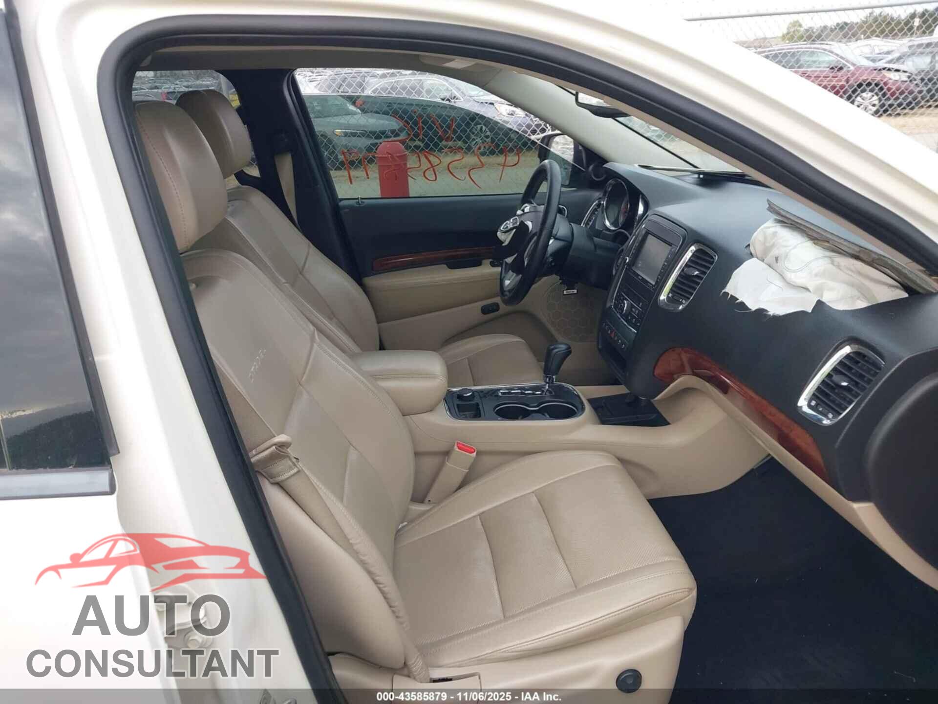 DODGE DURANGO 2012 - 1C4SDJET6CC286266
