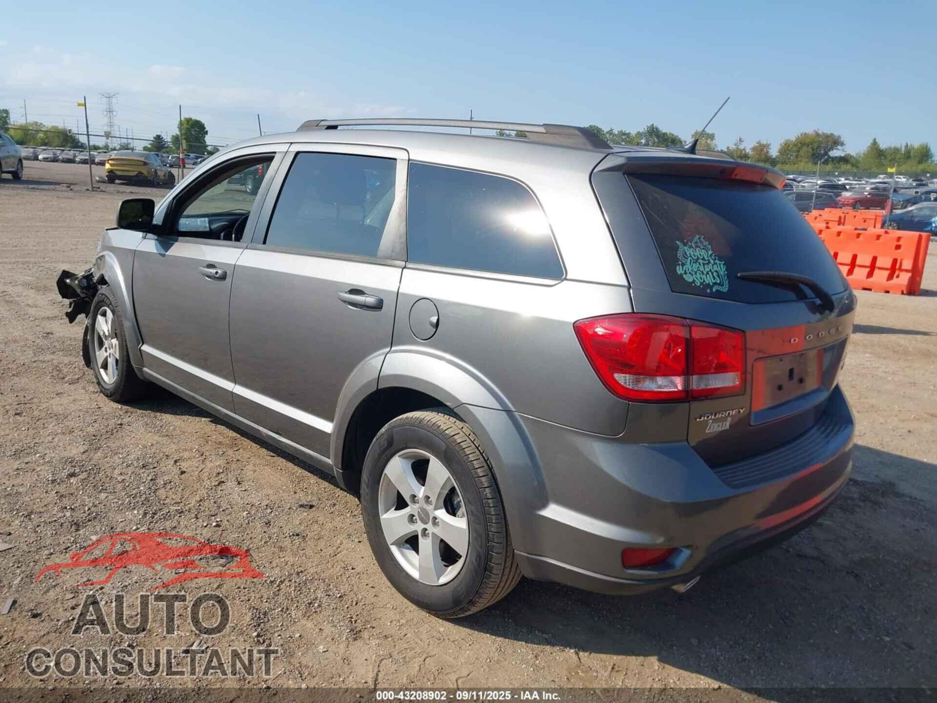 DODGE JOURNEY 2012 - 3C4PDCBG2CT342345