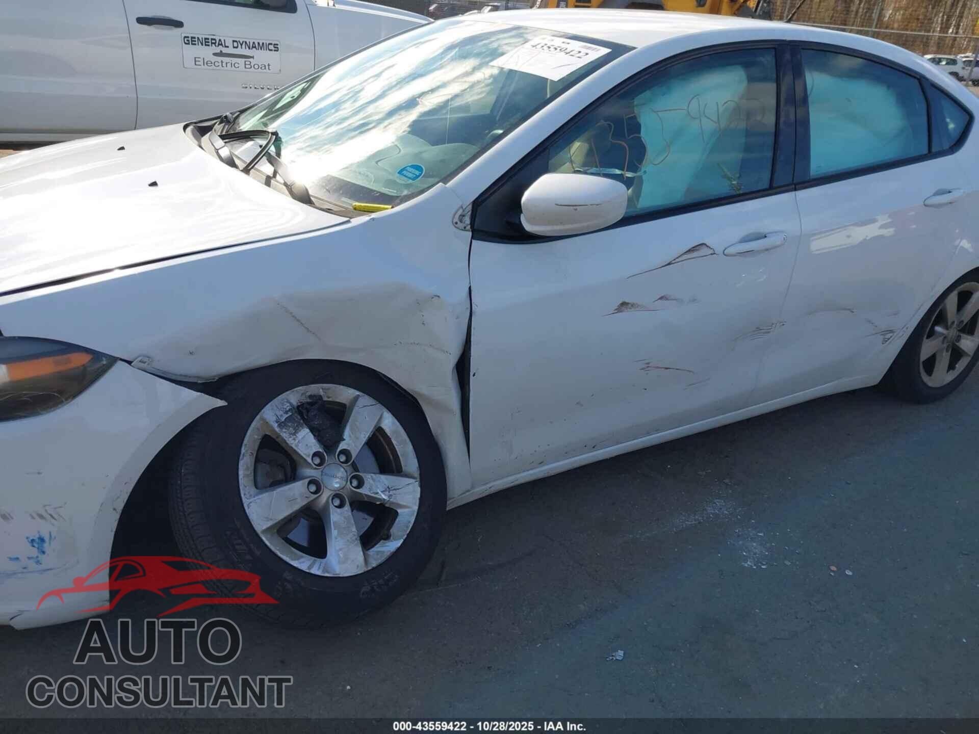 DODGE DART 2015 - 1C3CDFBBXFD351958