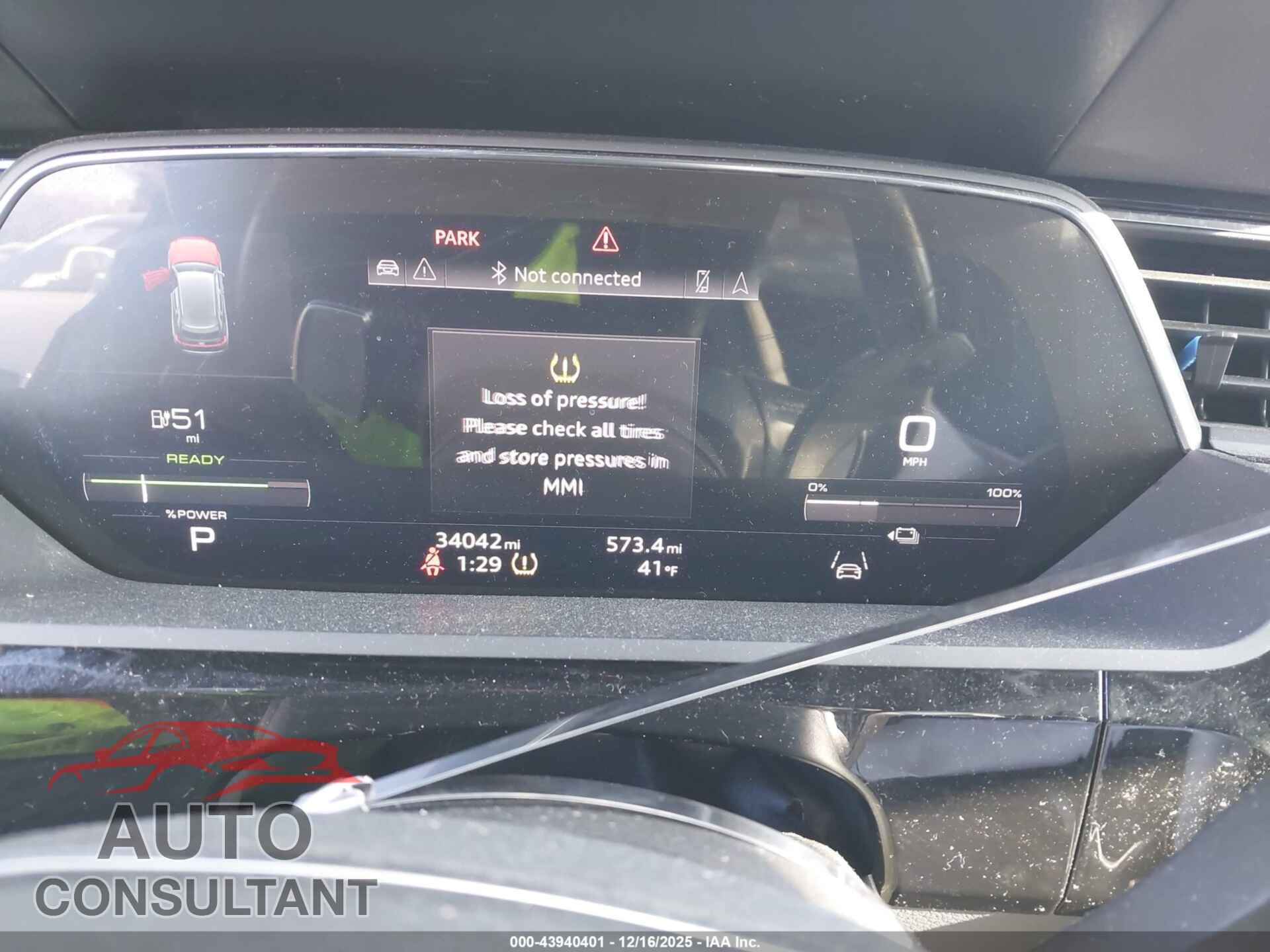AUDI E-TRON 2021 - WA1AAAGE0MB026711