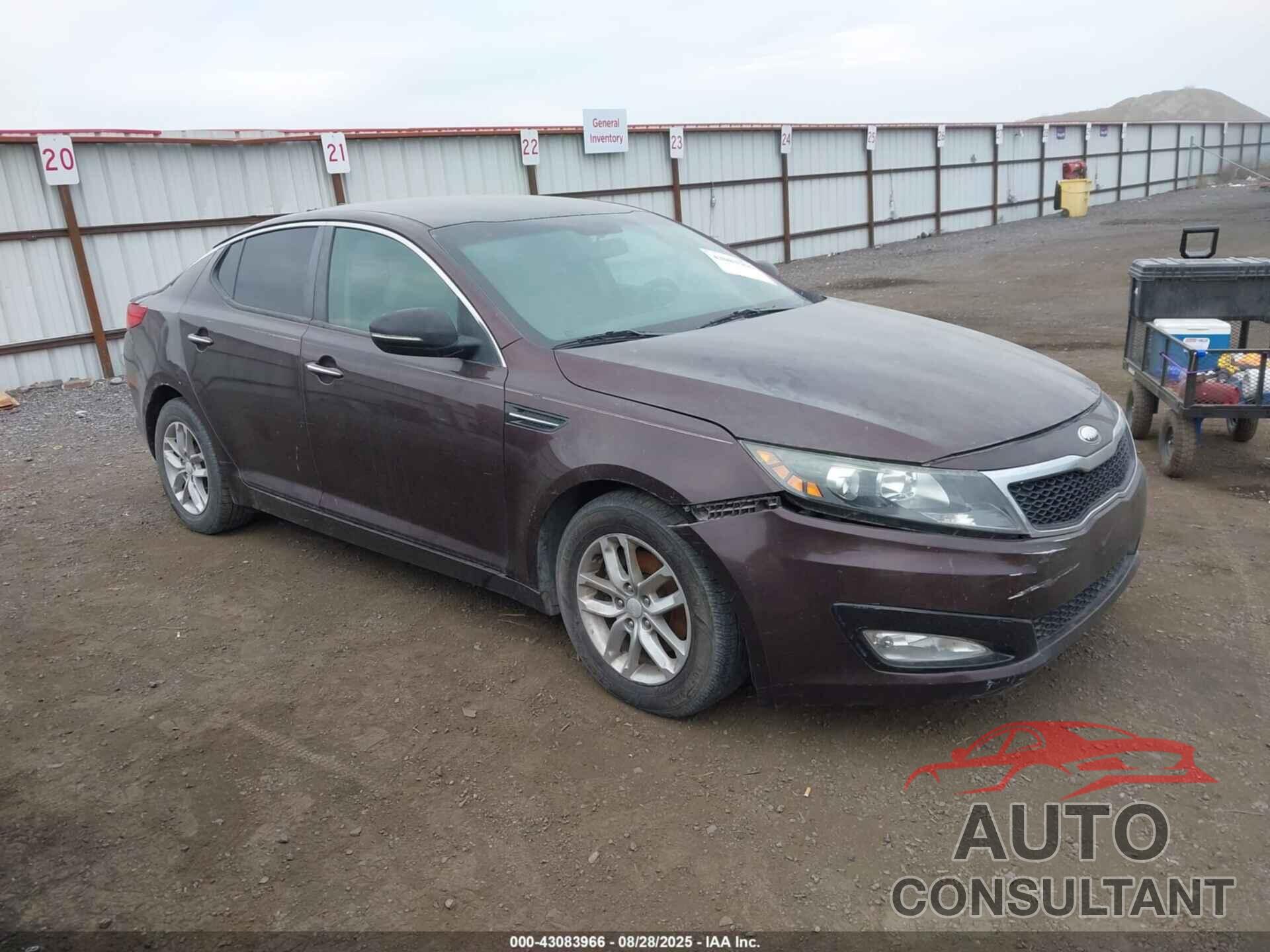 KIA OPTIMA 2013 - 5XXGM4A79DG190892