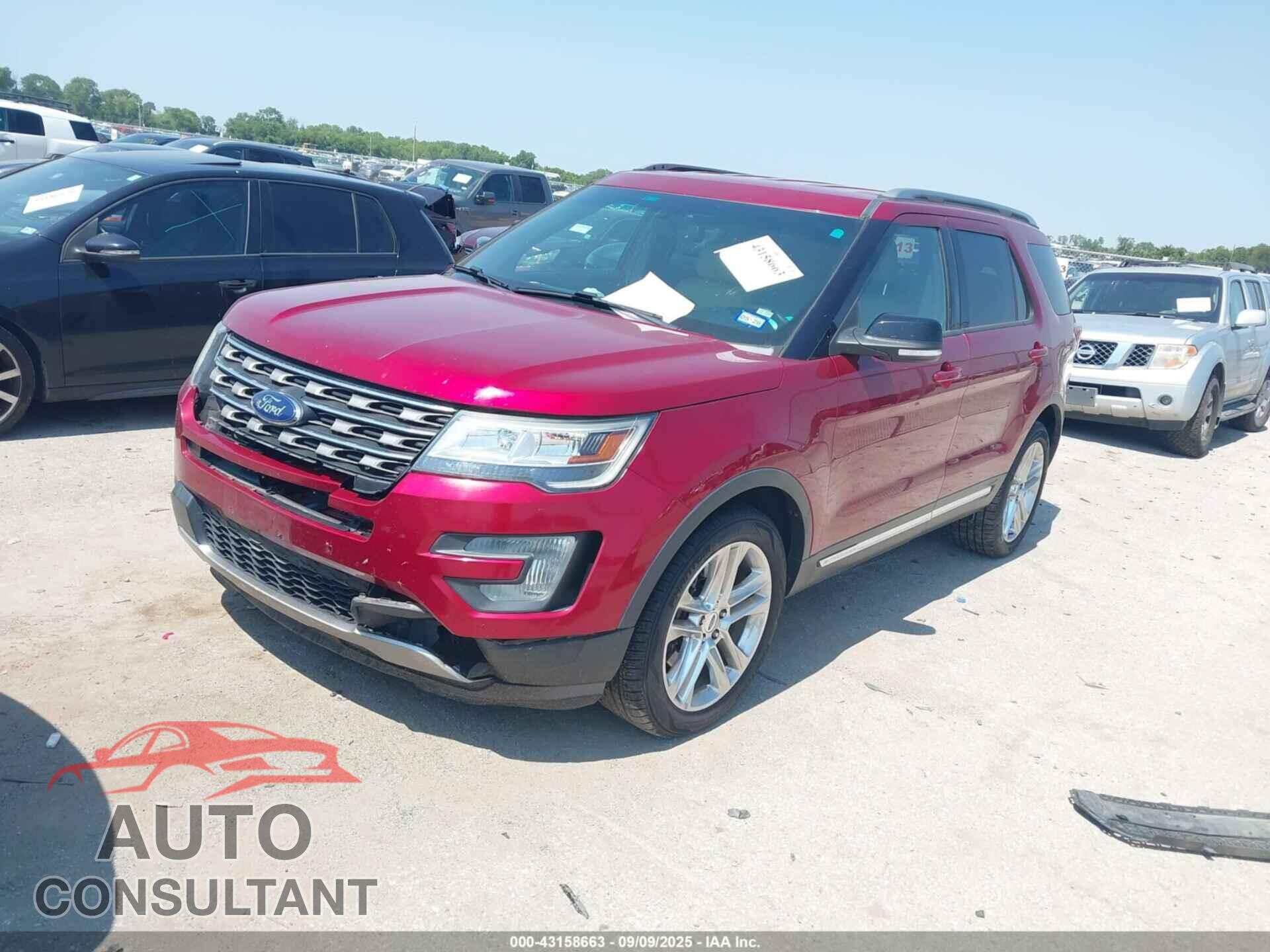 FORD EXPLORER 2017 - 1FM5K7D80HGA22152