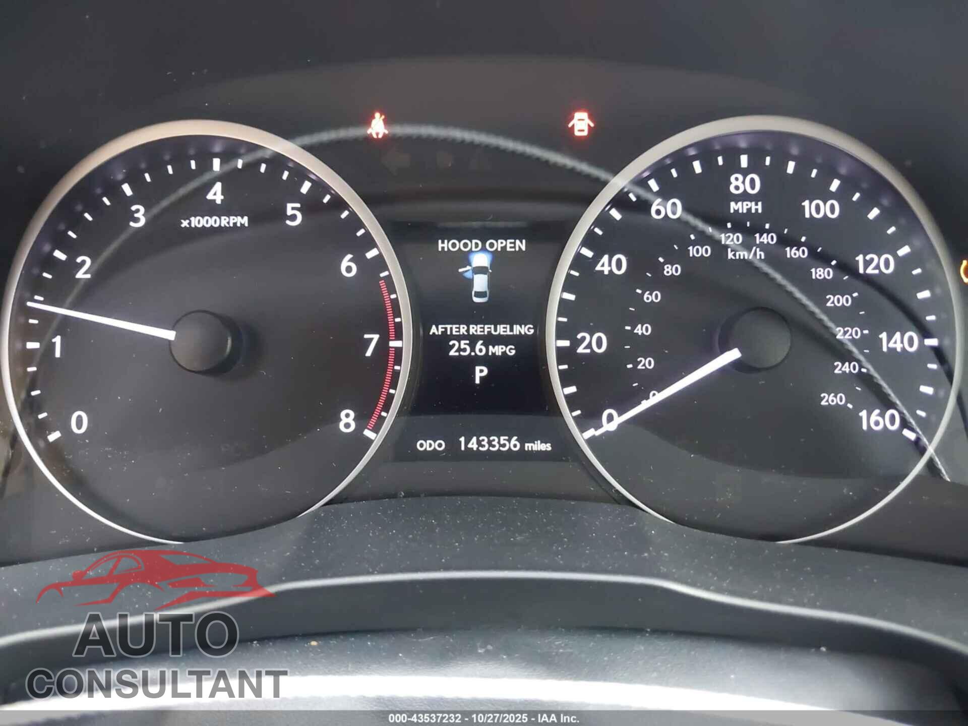LEXUS ES 350 2013 - JTHBK1GG4D2016397