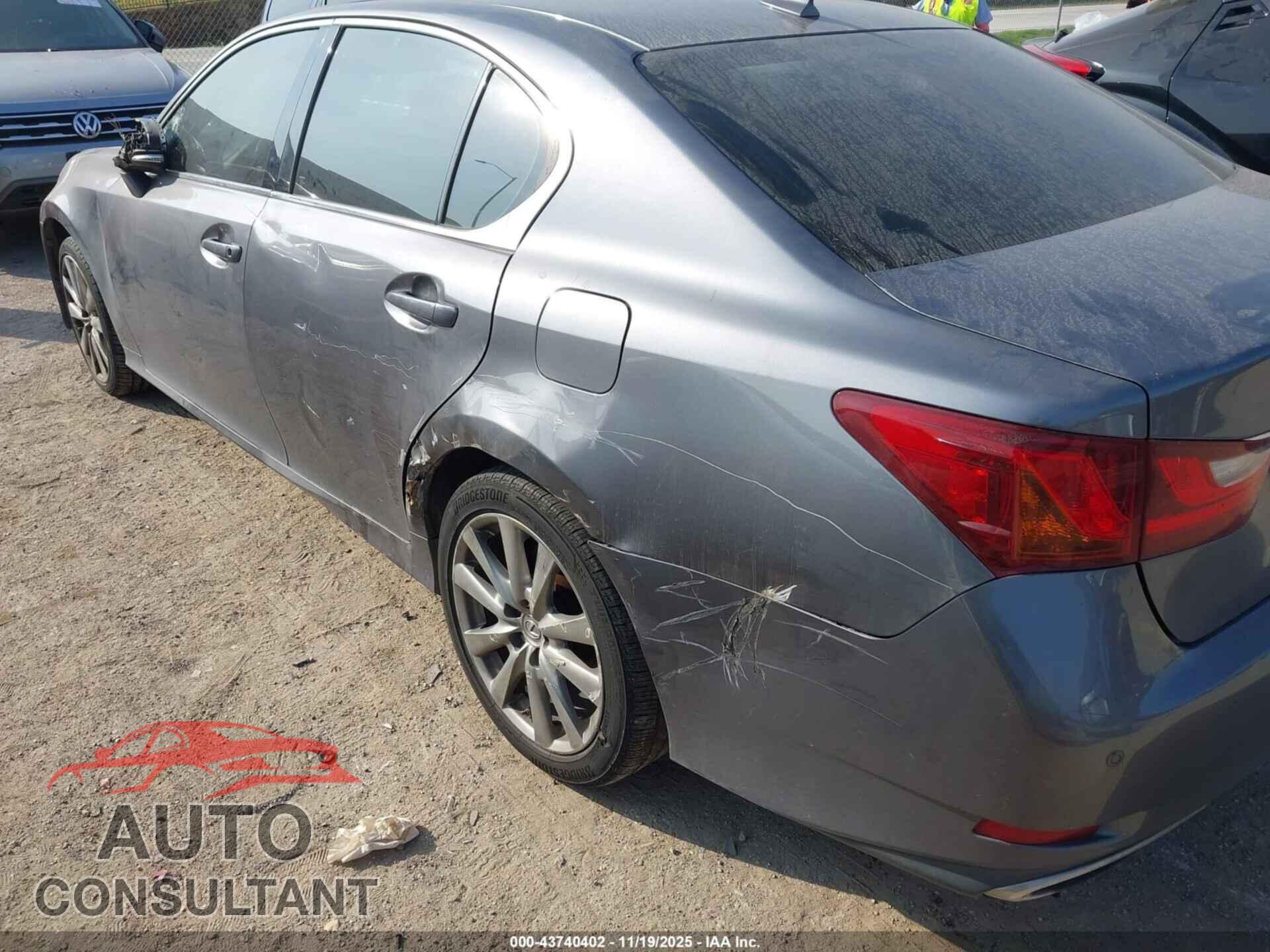 LEXUS GS 350 2013 - JTHCE1BL4D5012266