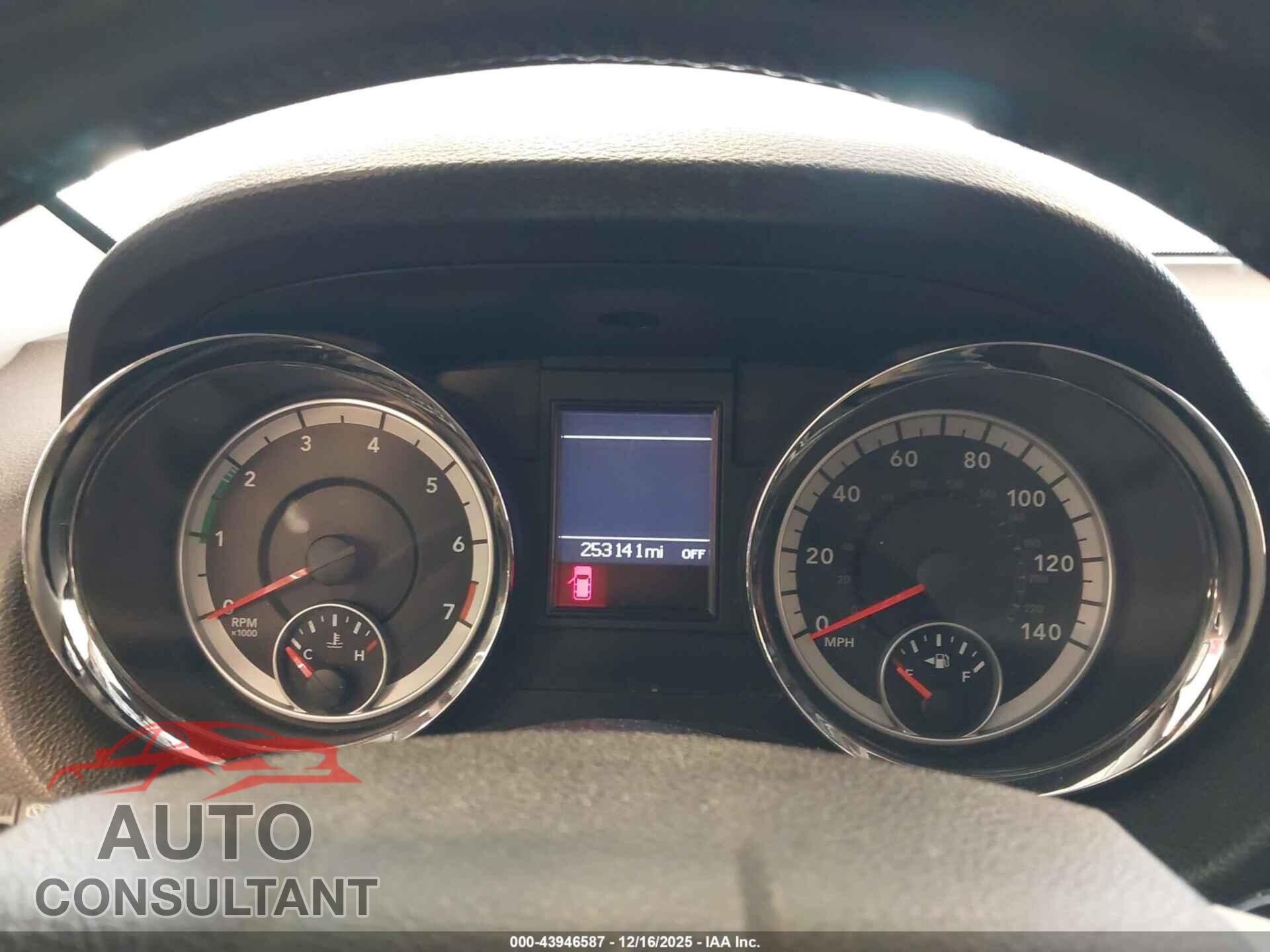DODGE DURANGO 2013 - 1C4RDJAG6DC680956