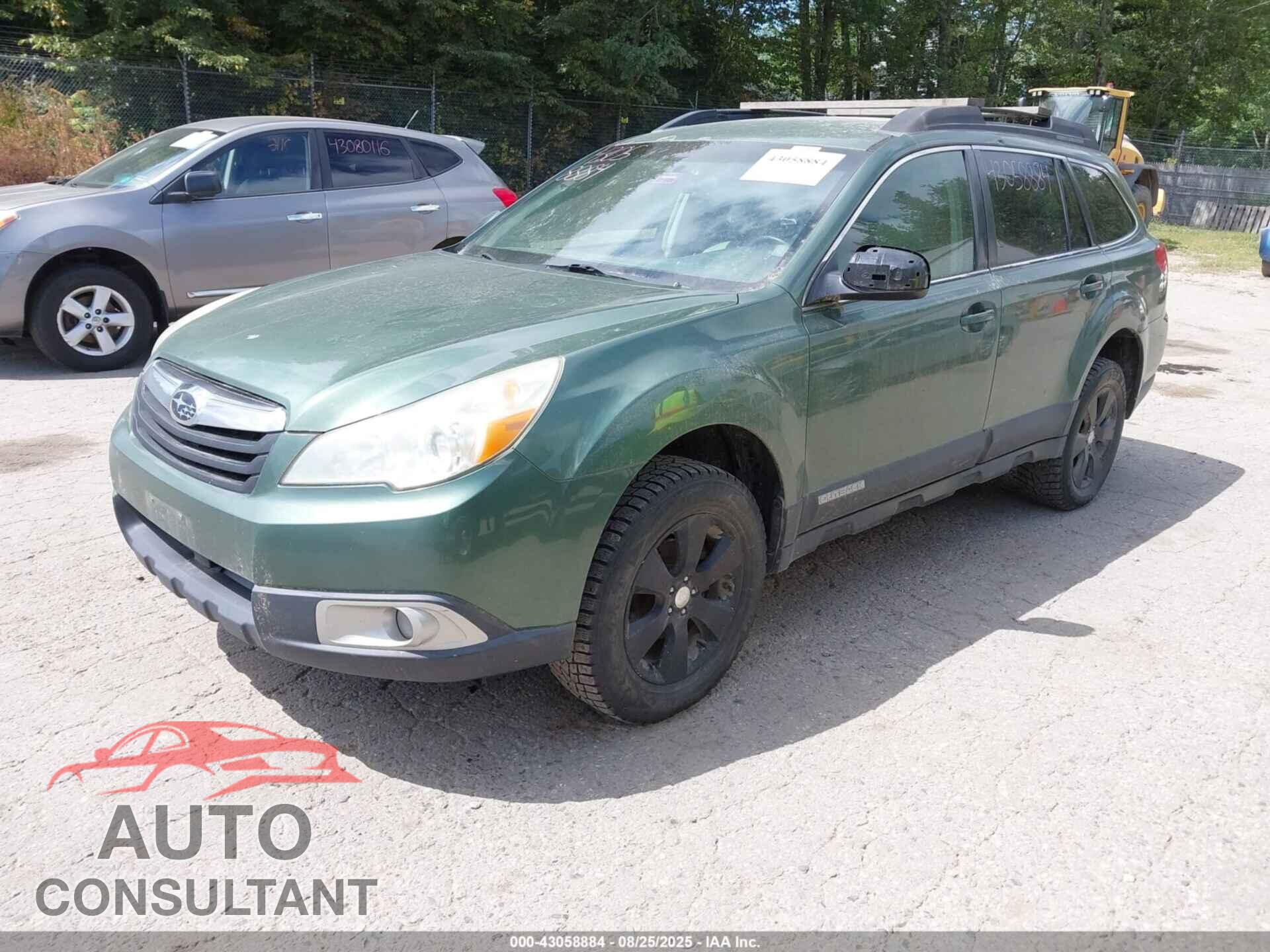 SUBARU OUTBACK 2010 - 4S4BRCCC7A3346015