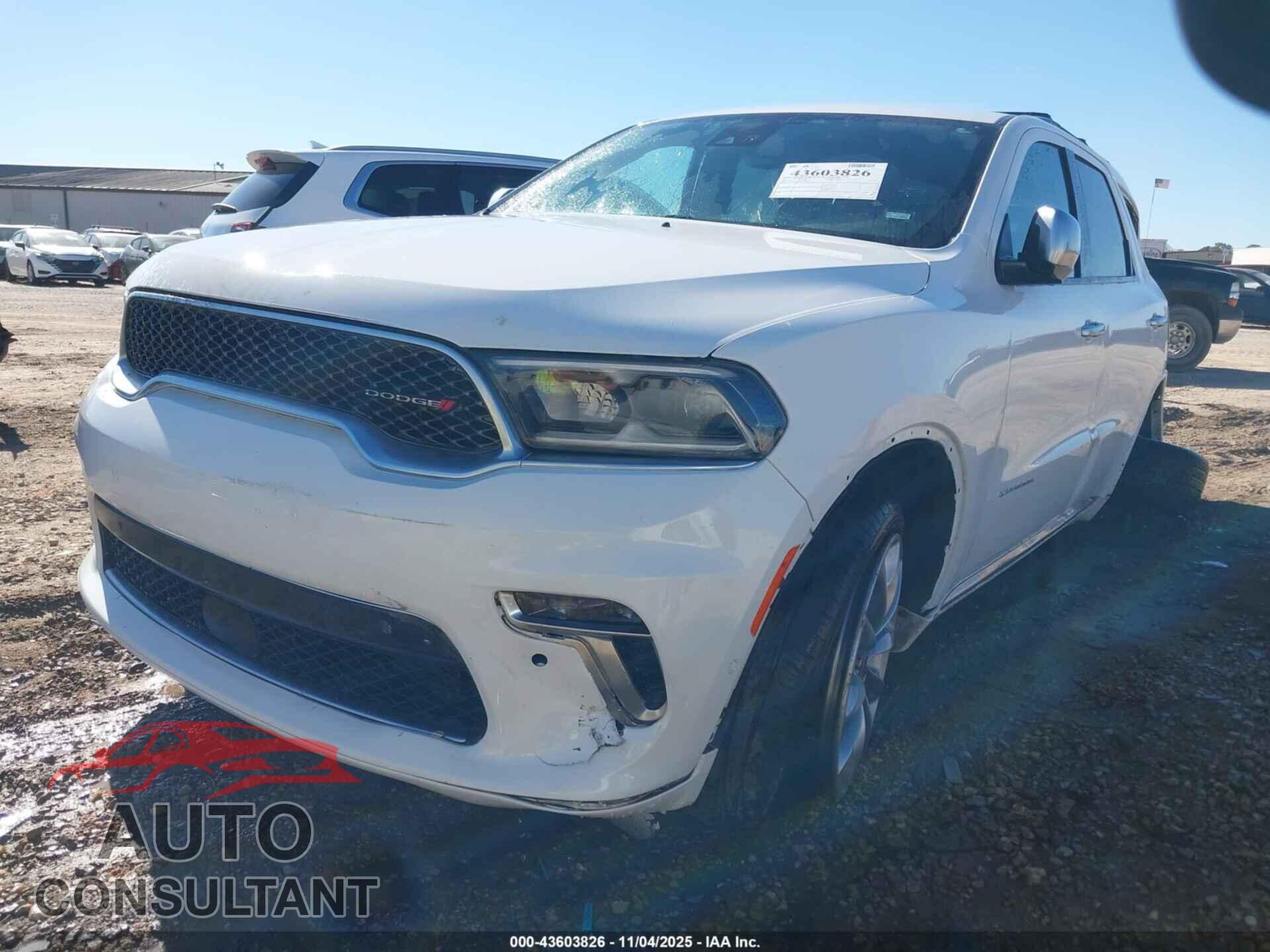 DODGE DURANGO 2022 - 1C4SDJET3NC219028