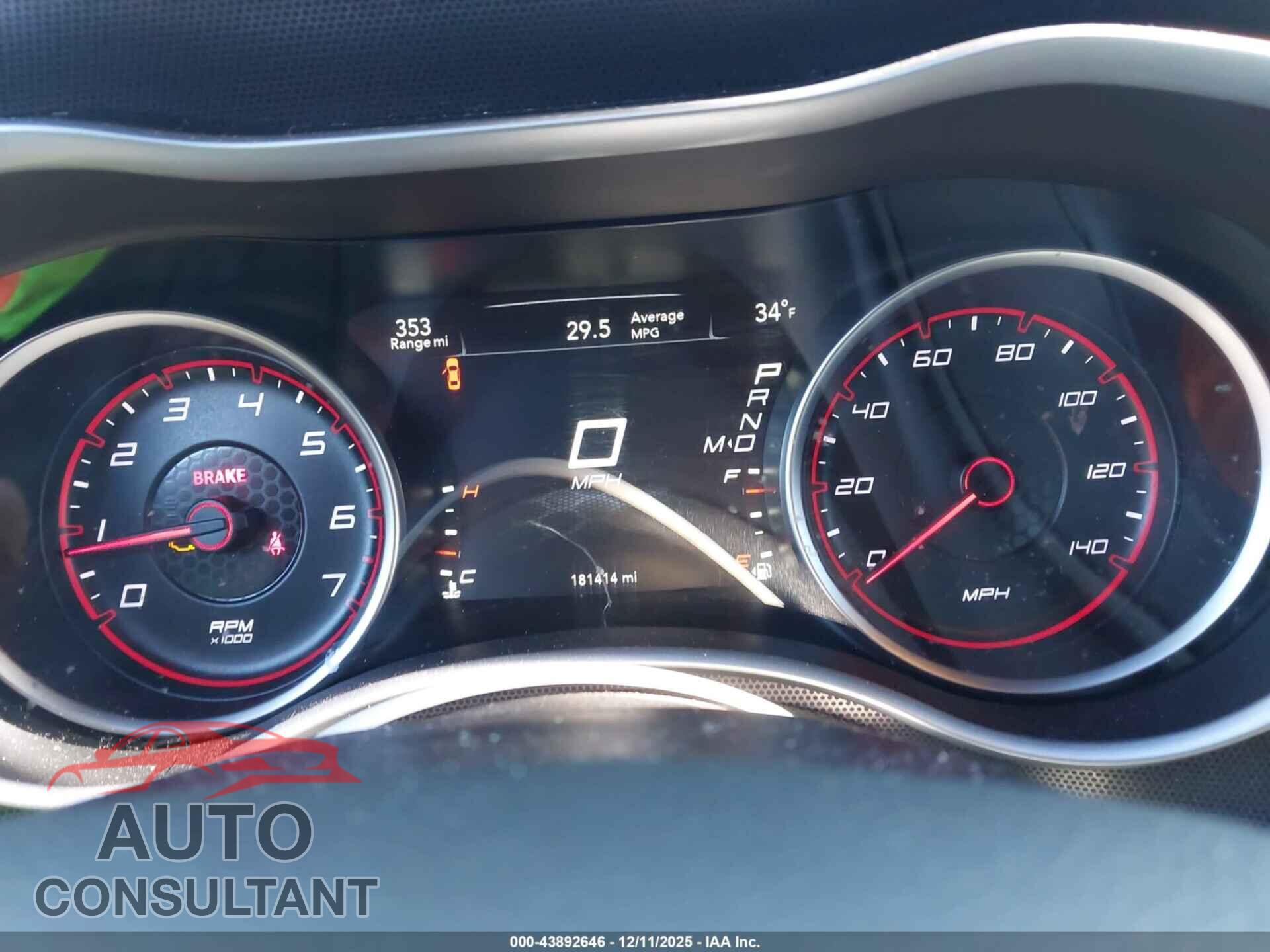 DODGE CHARGER 2016 - 2C3CDXHG4GH185868