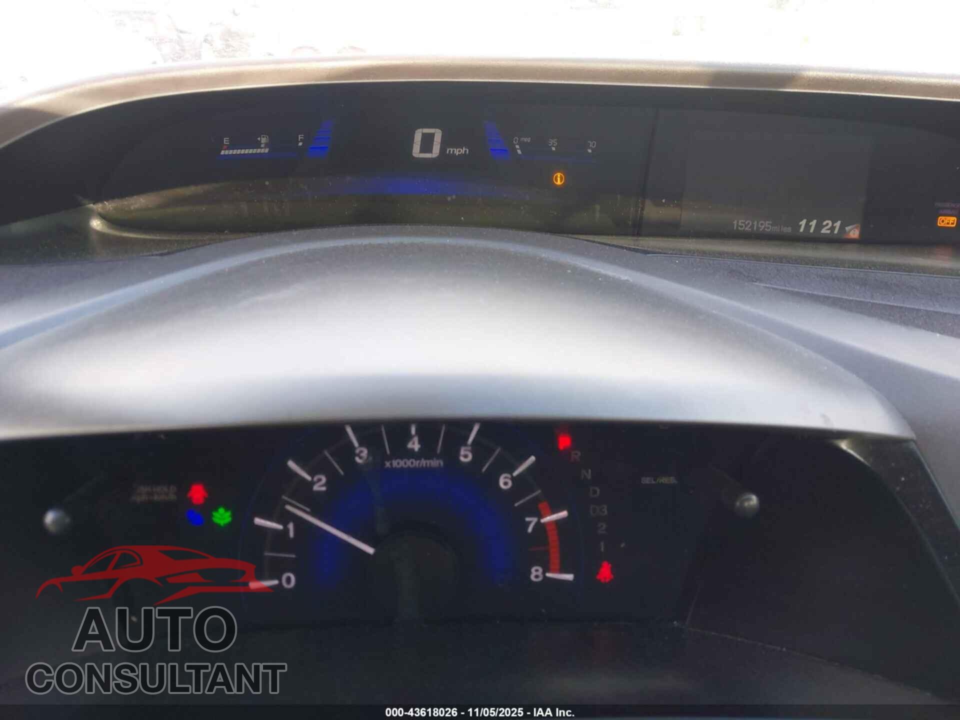 HONDA CIVIC 2012 - 19XFB2F57CE041028