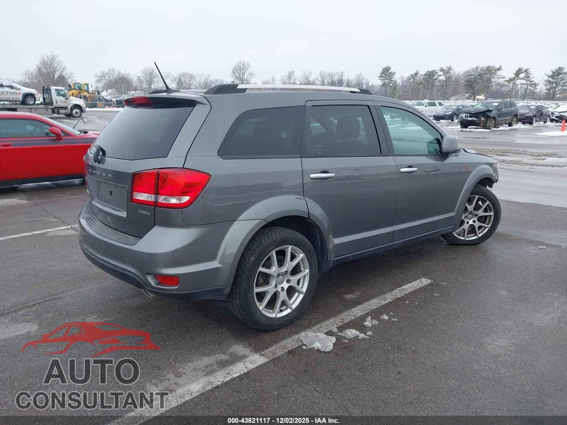 DODGE JOURNEY 2013 - 3C4PDCDG2DT537831