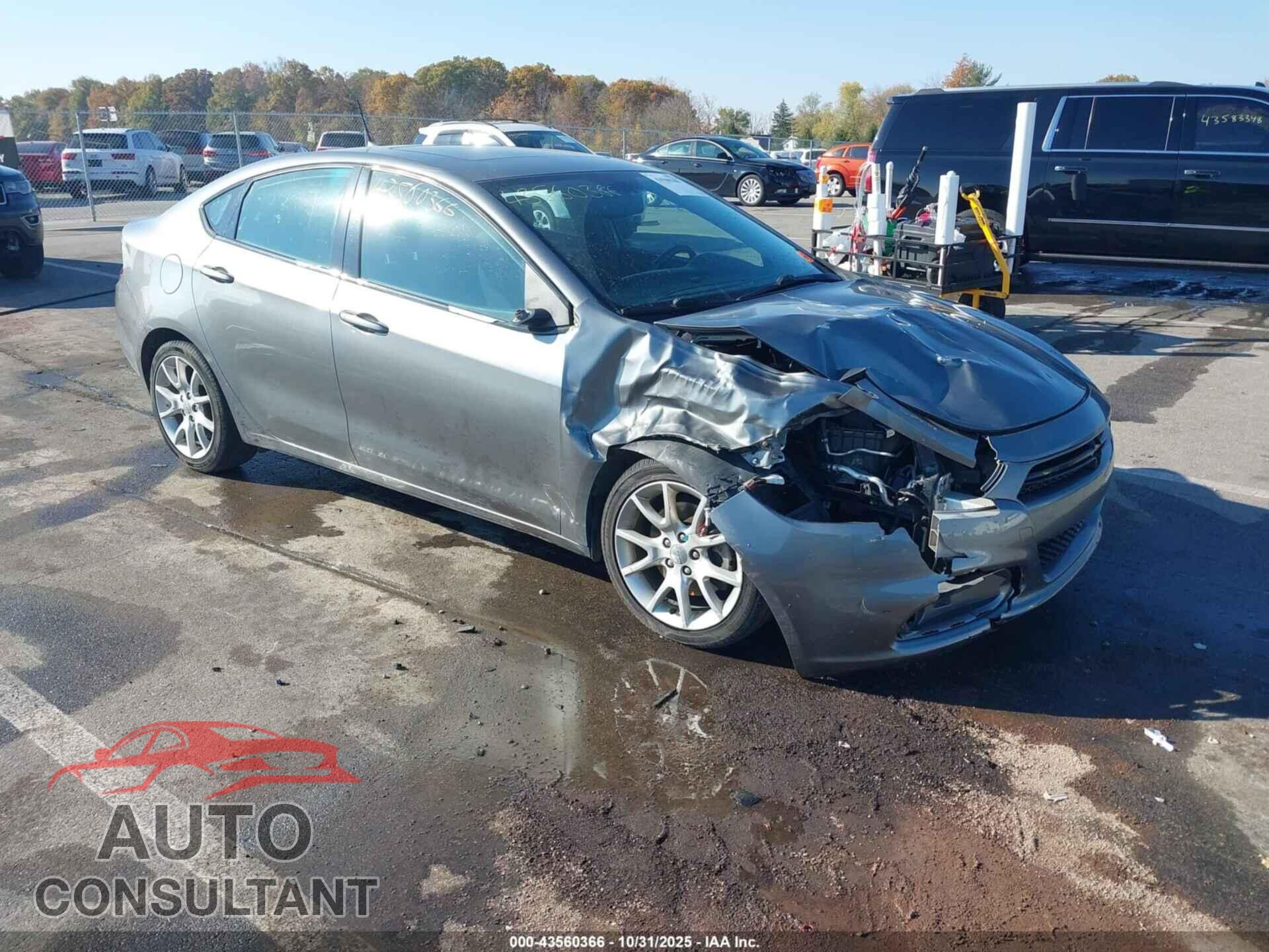 DODGE DART 2013 - 1C3CDFBA3DD344421