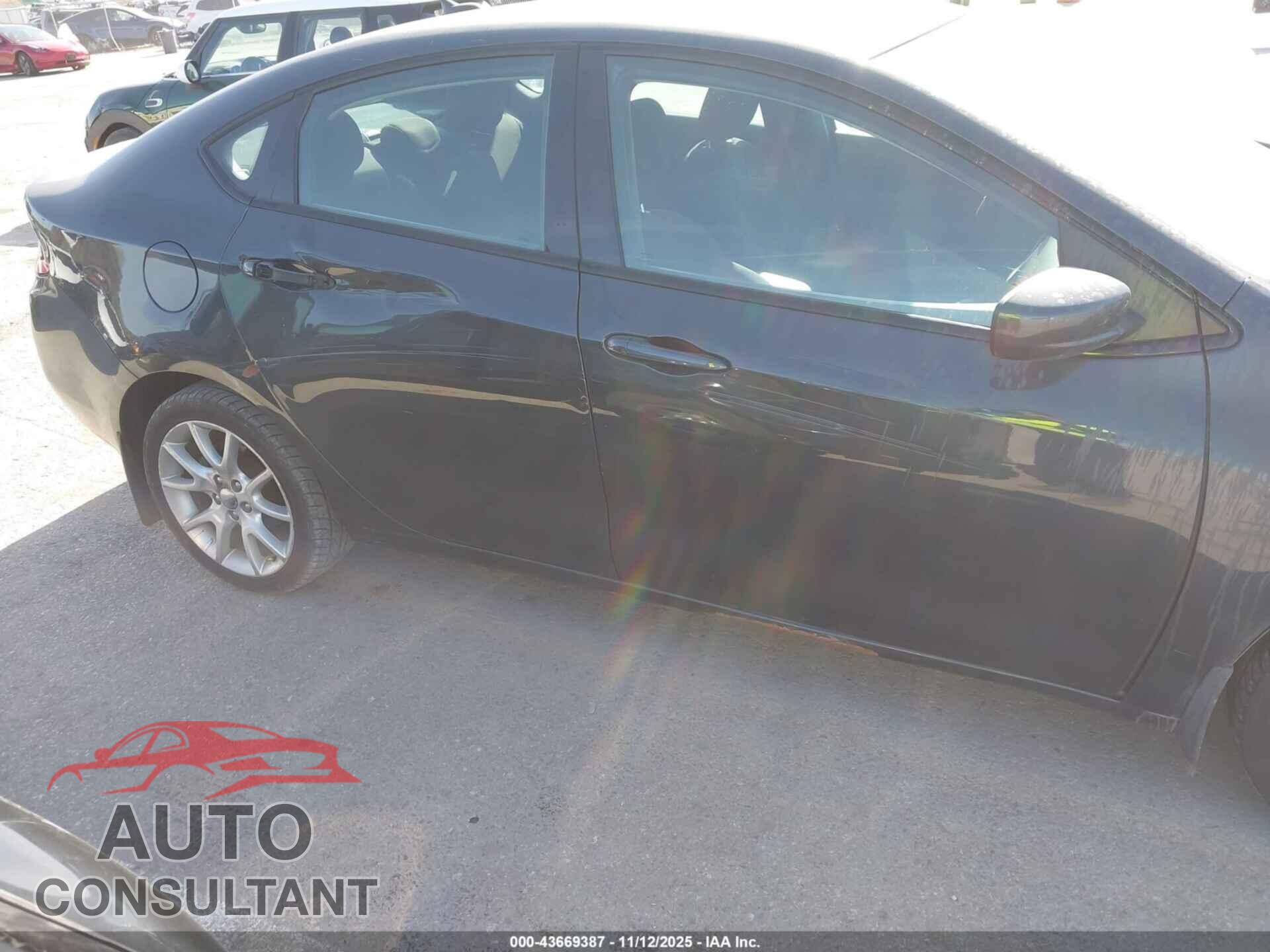 DODGE DART 2013 - 1C3CDFBA4DD288053
