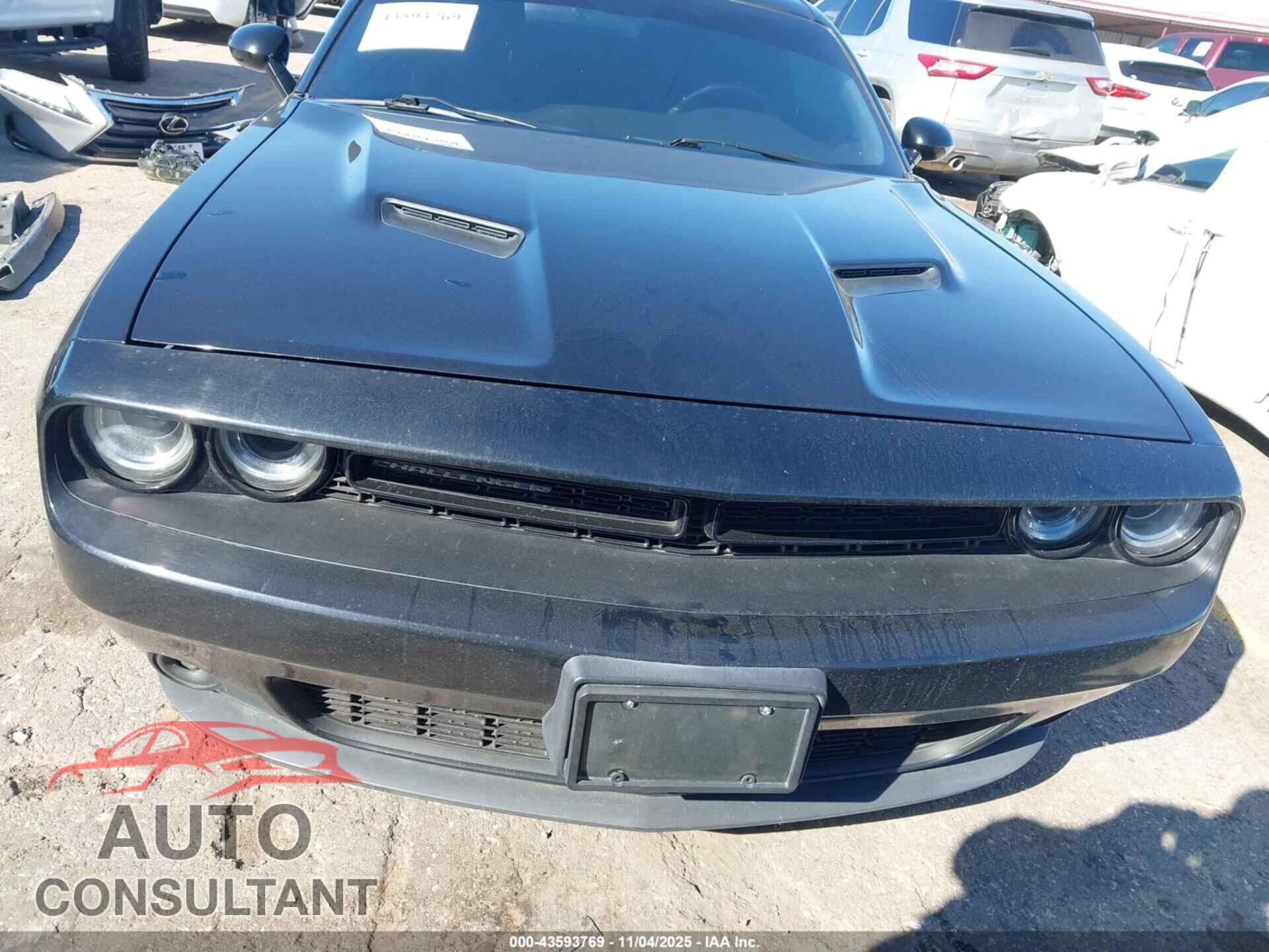 DODGE CHALLENGER 2016 - 2C3CDZAG6GH153204