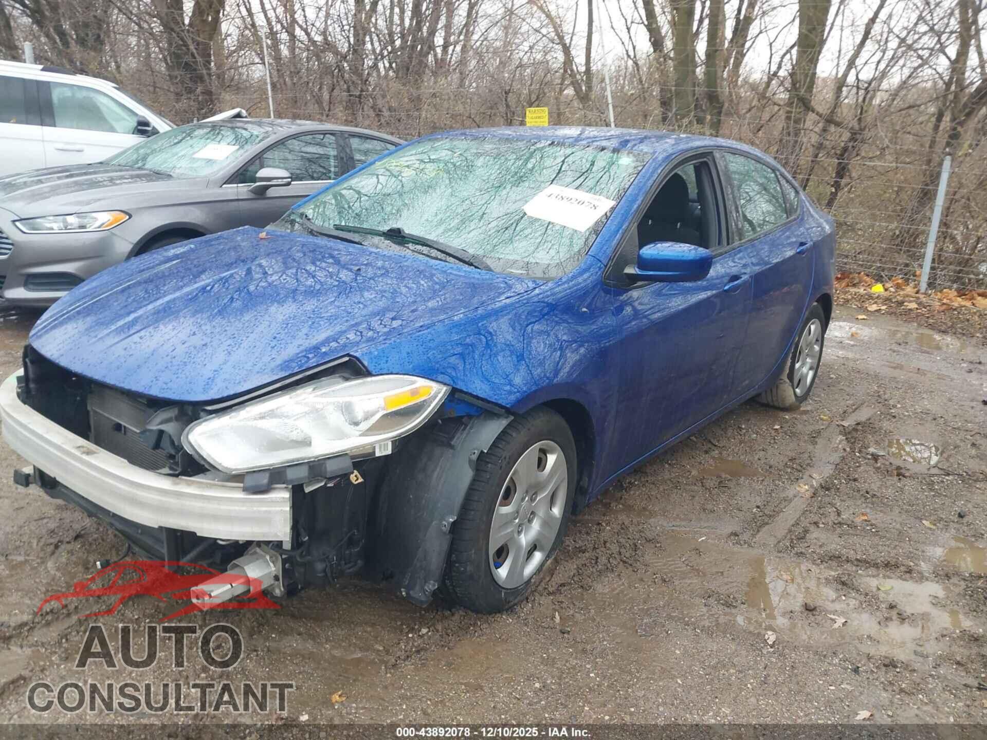 DODGE DART 2014 - 1C3CDFAA9ED738184