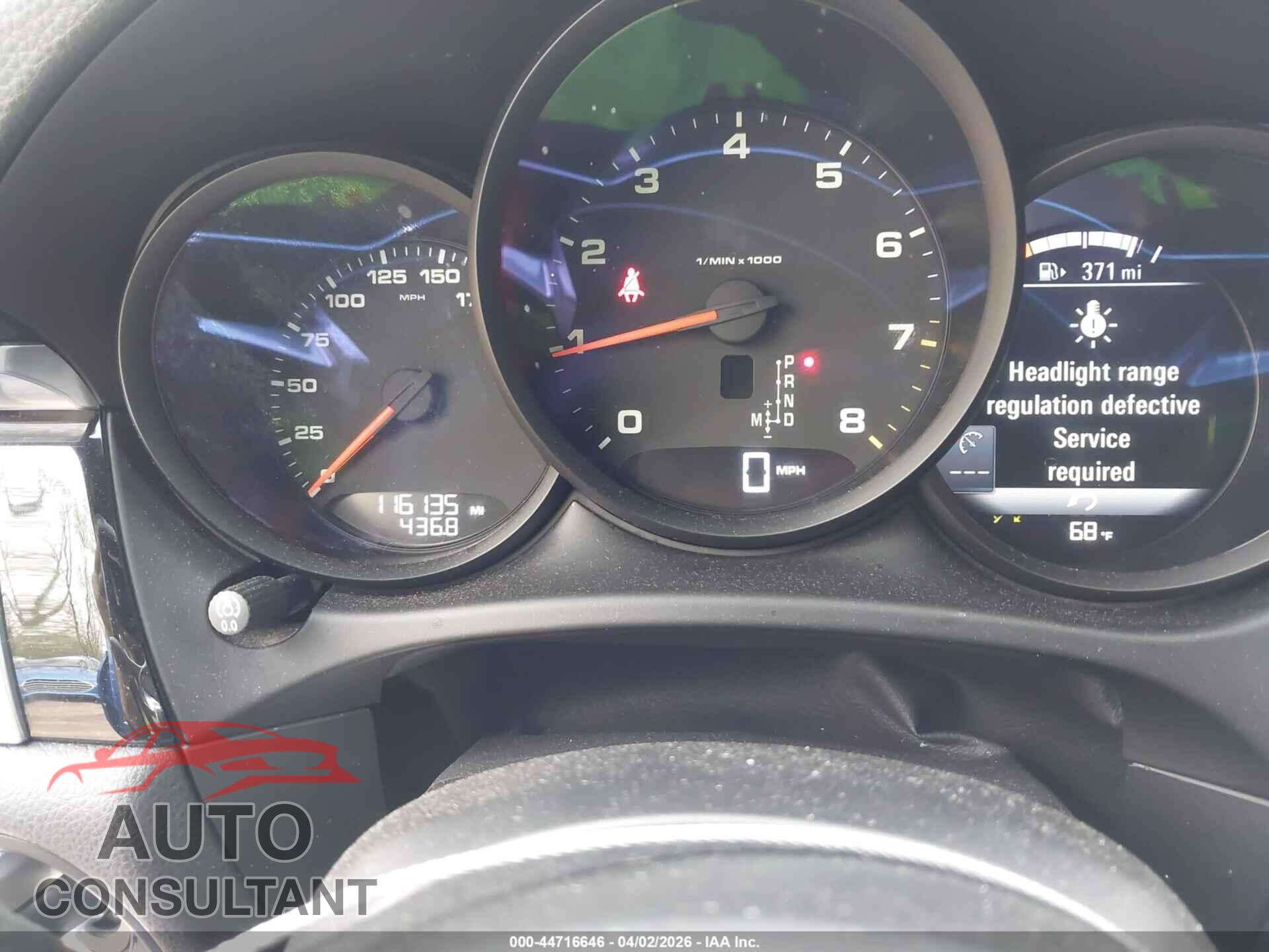 PORSCHE MACAN 2017 - WP1AA2A53HLB05020