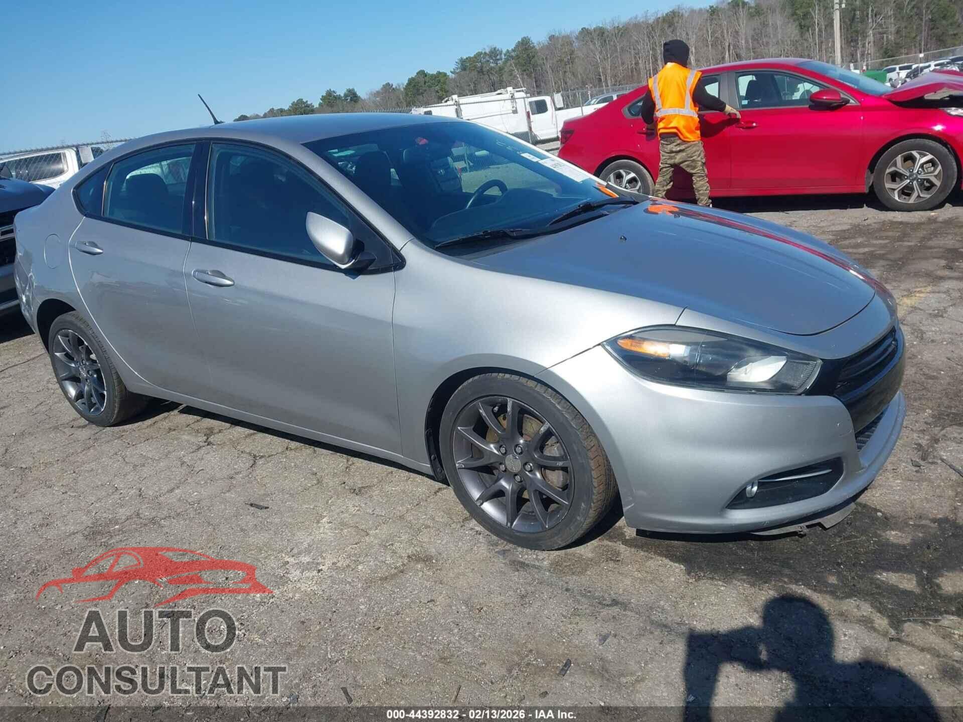 DODGE DART 2015 - 1C3CDFBB0FD362533