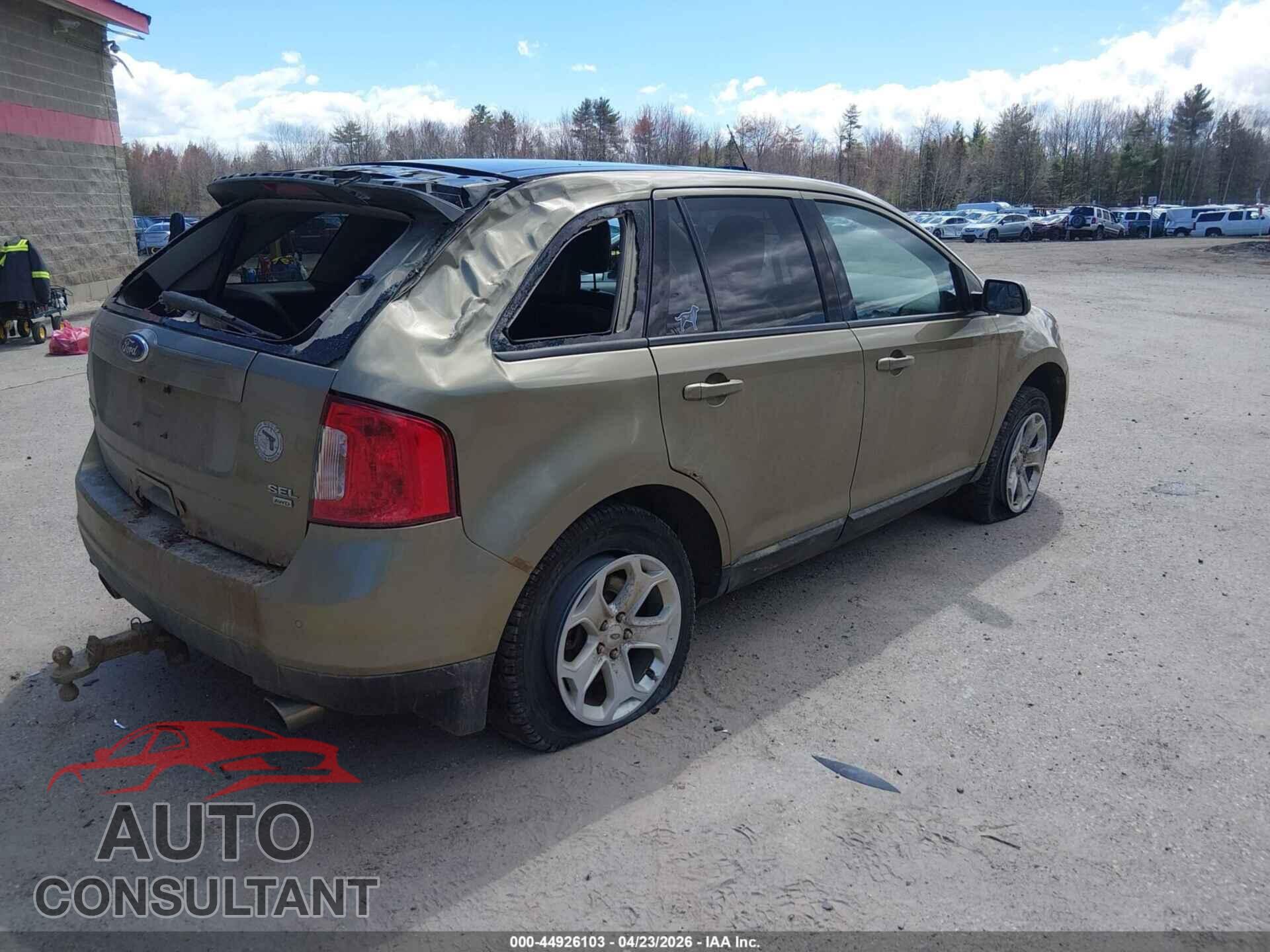 FORD EDGE 2012 - 2FMDK4JC0CBA11090