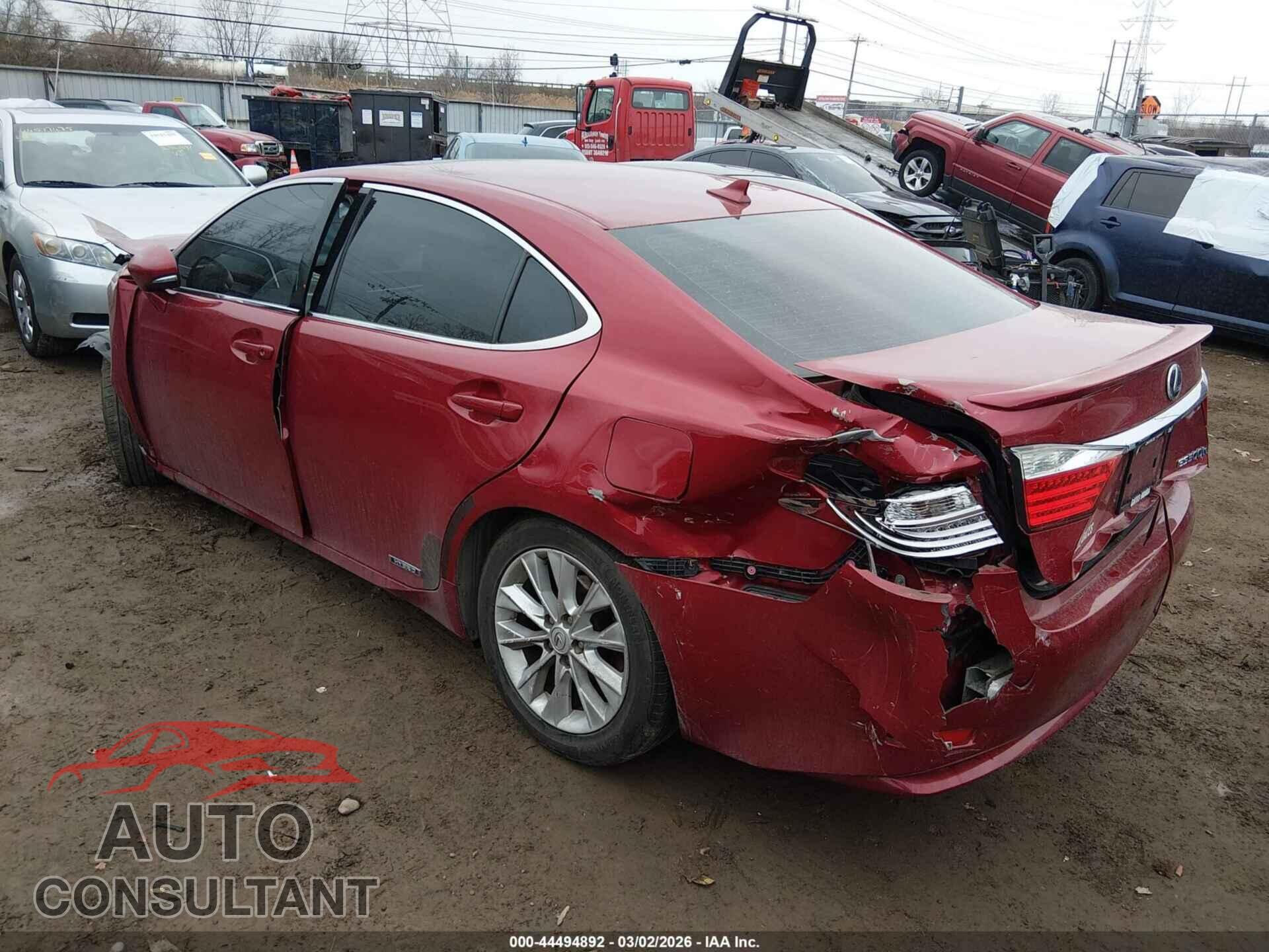 LEXUS ES 300H 2014 - JTHBW1GG2E2062090
