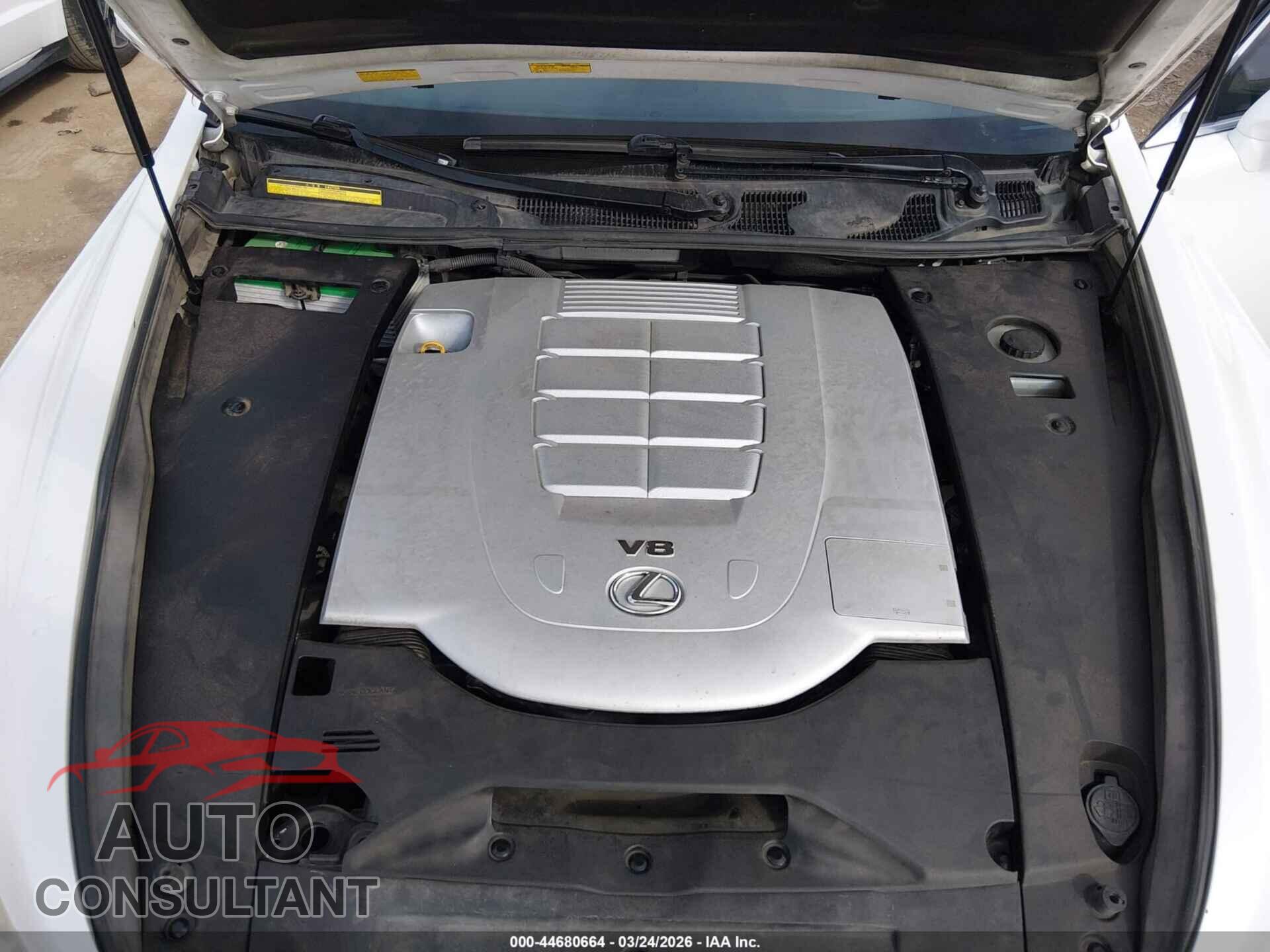 LEXUS LS 460 2010 - JTHDL1EF9A5002103