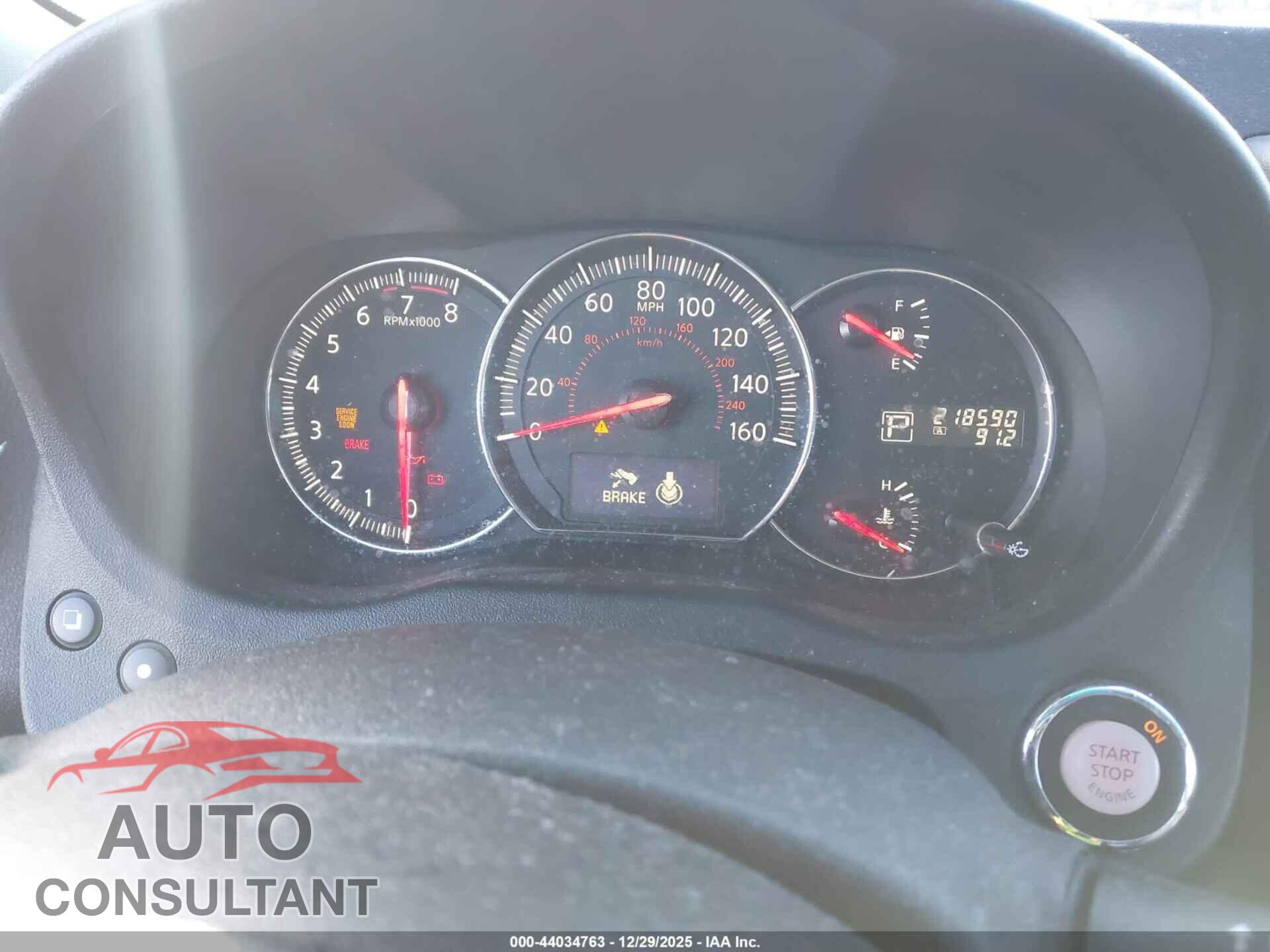 NISSAN MAXIMA 2014 - 1N4AA5AP8EC490659
