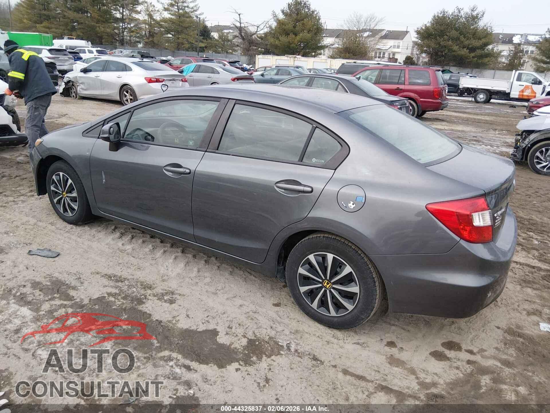 HONDA CIVIC 2012 - 19XFB2F55CE347452