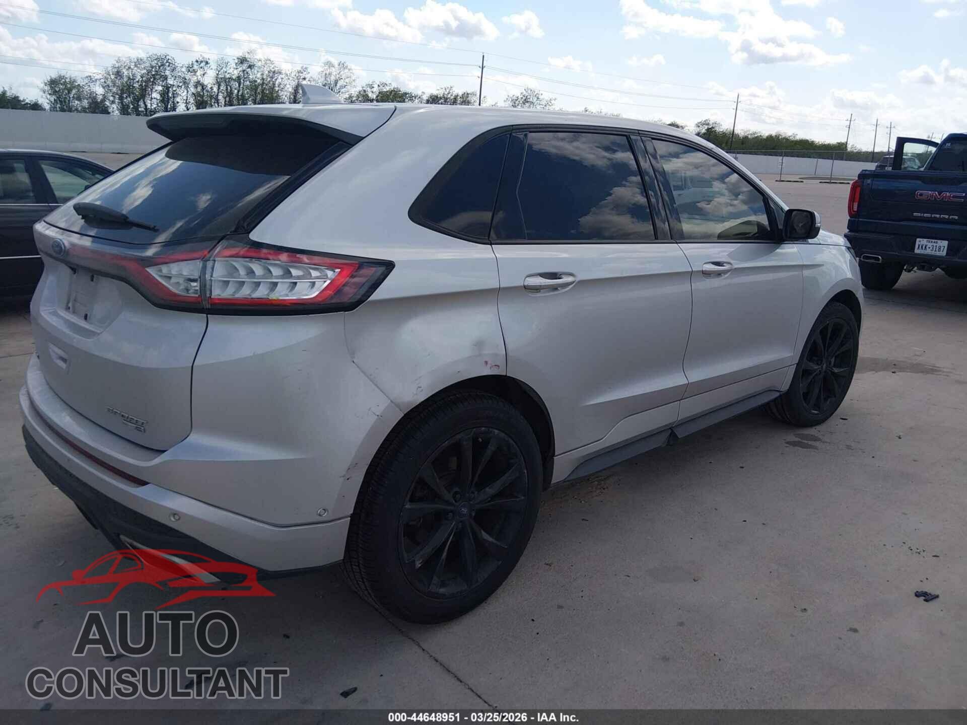 FORD EDGE 2015 - 2FMTK4AP9FBB55644