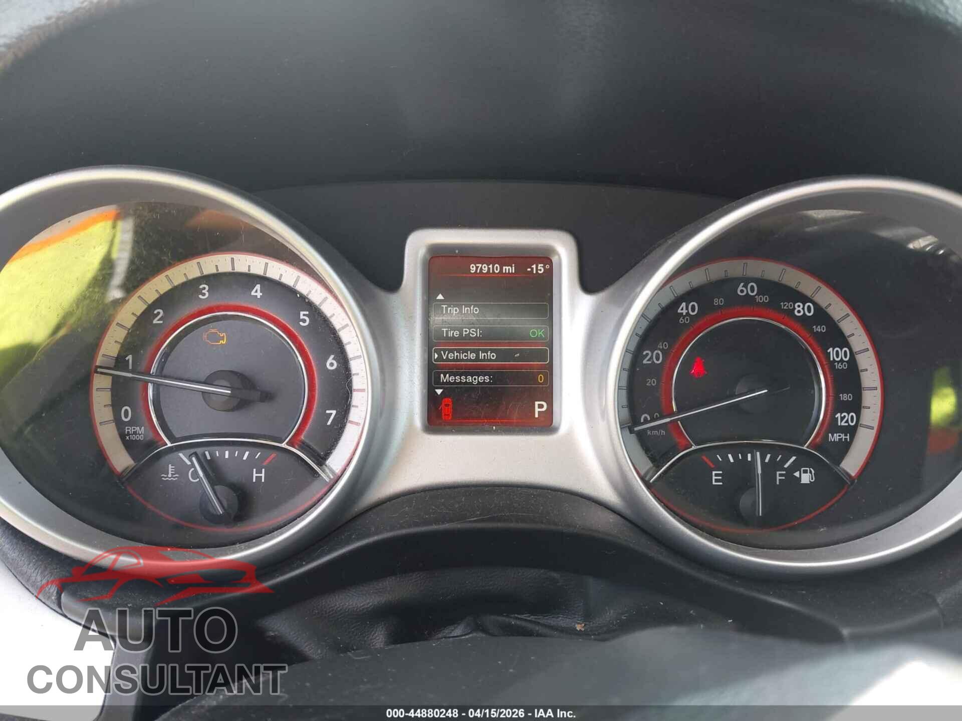 DODGE JOURNEY 2015 - 3C4PDCAB2FT683559