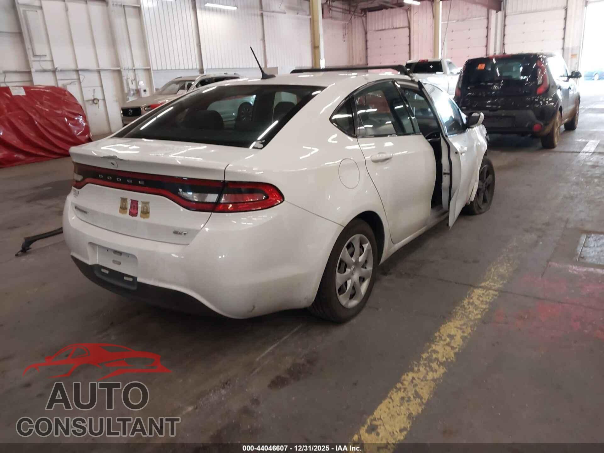 DODGE DART 2015 - 1C3CDFBB6FD306757