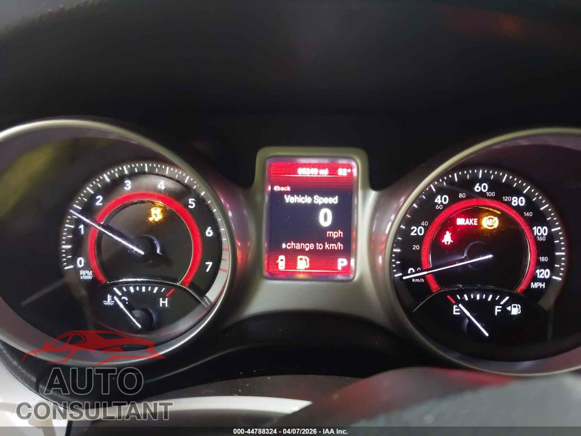 DODGE JOURNEY 2014 - 3C4PDCBB7ET112453
